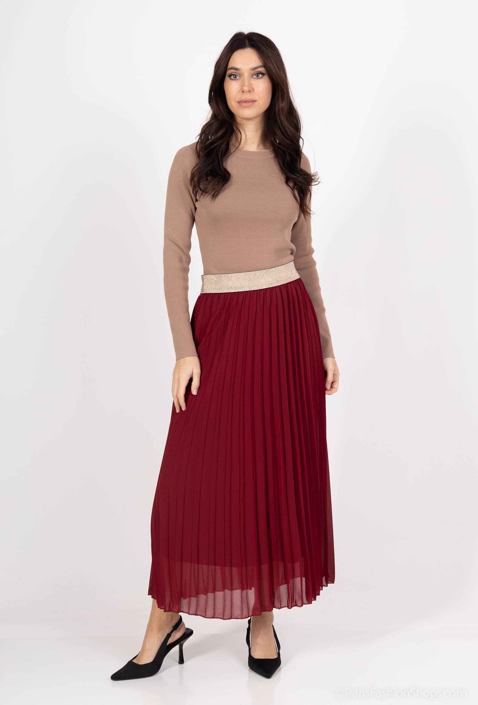 Wholesaler Luizacco - Long pleated skirt