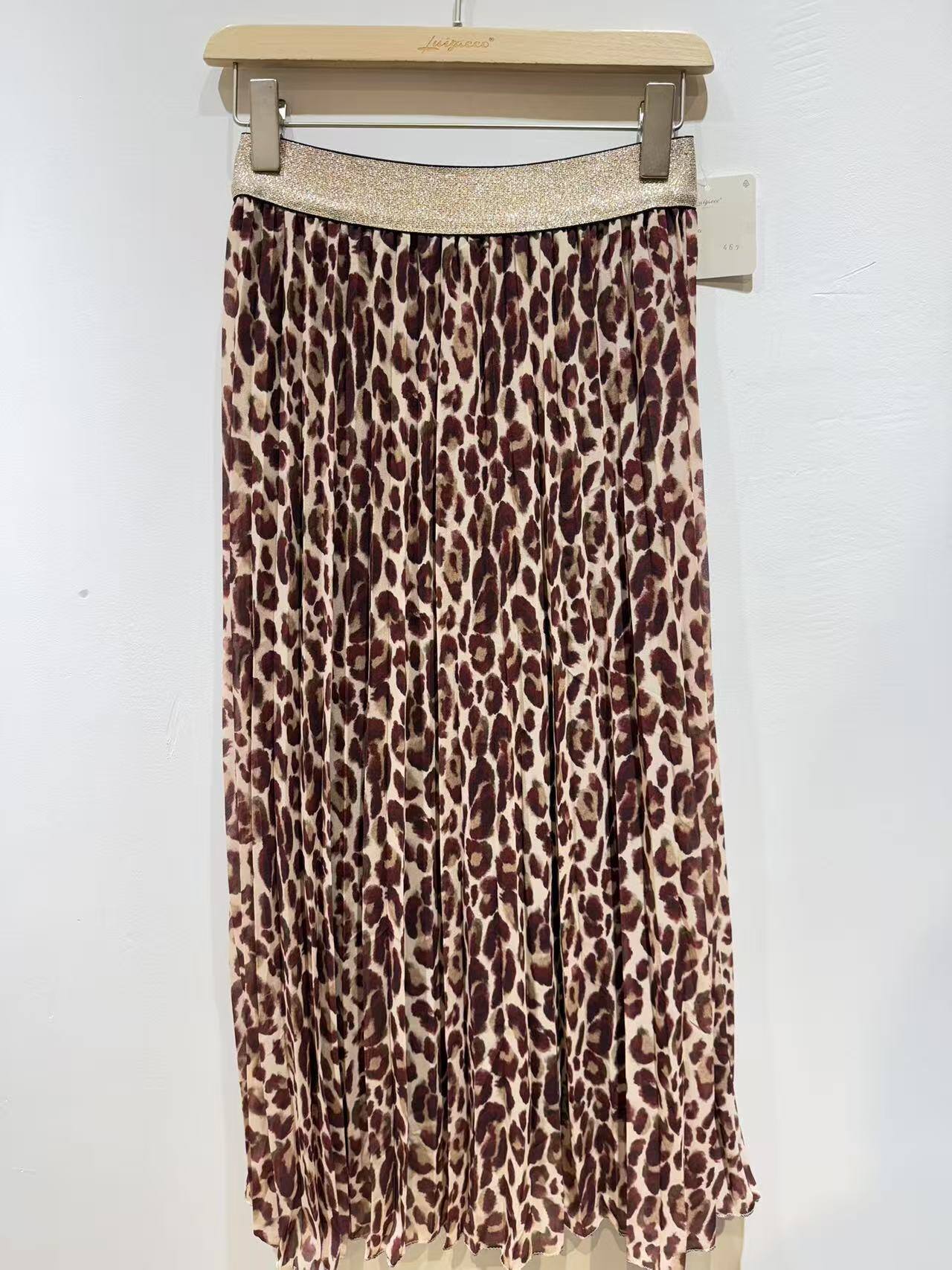 Wholesaler Luizacco - Pleated maxi skirt one size 36-46