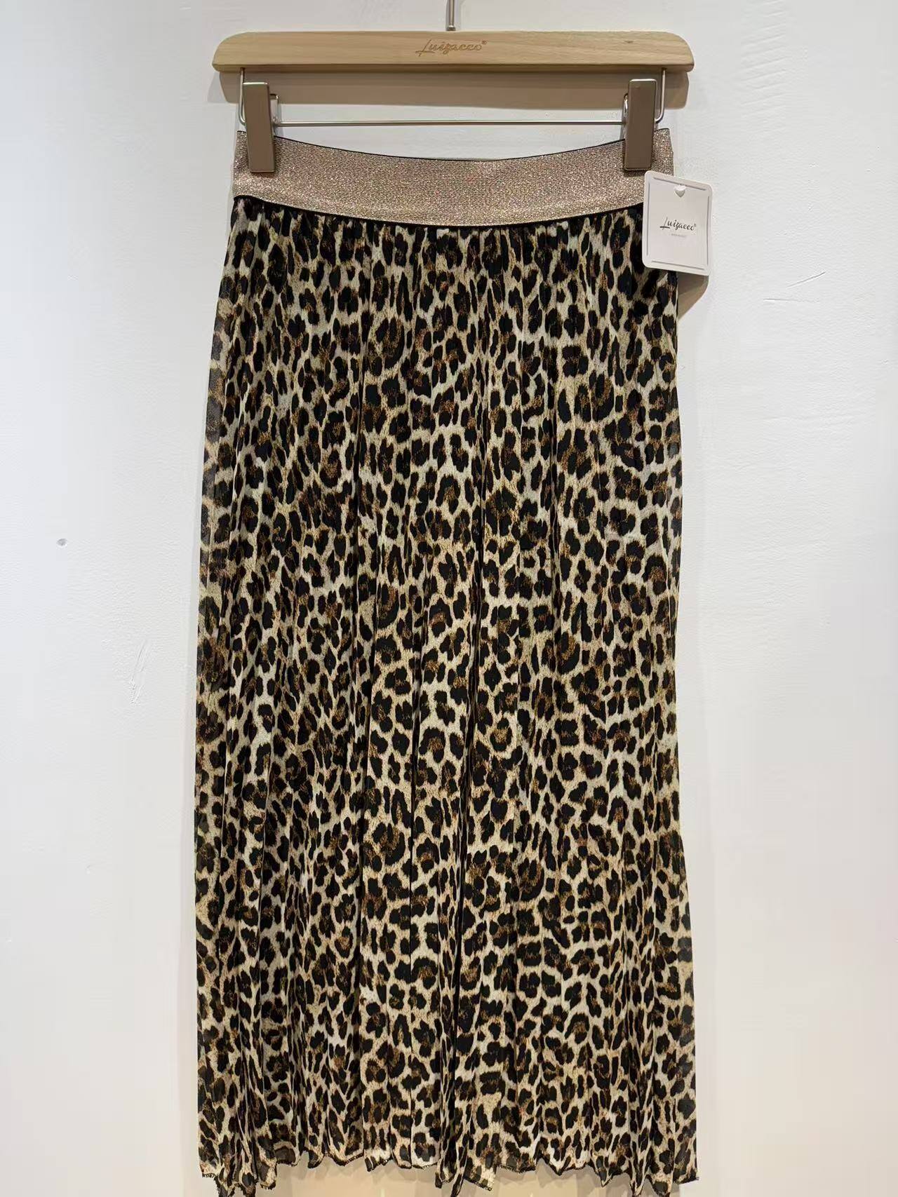 Wholesaler Luizacco - Pleated maxi skirt one size 36-46