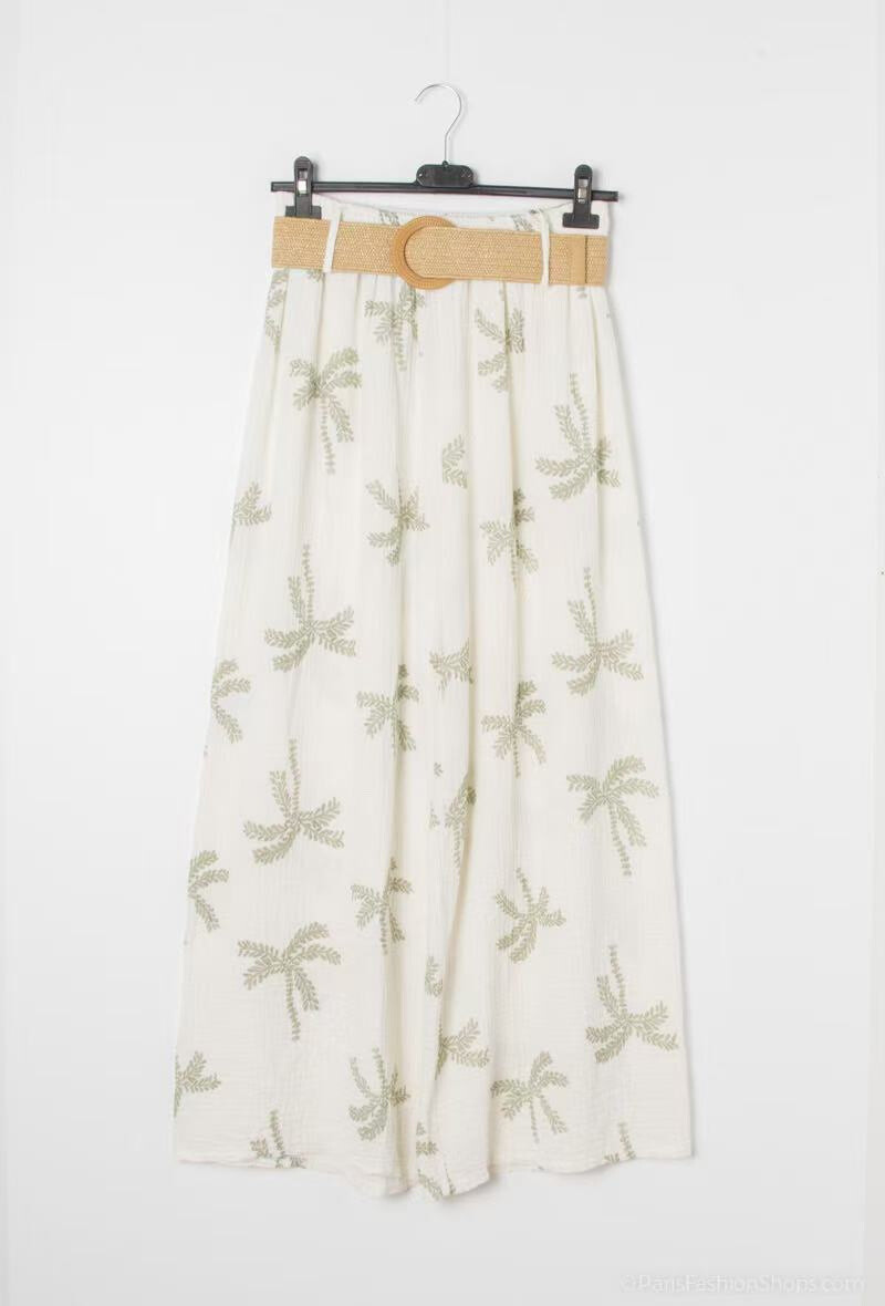 Grossiste Luizacco - PANTALON EN GAZ DE COTON TU 36-46