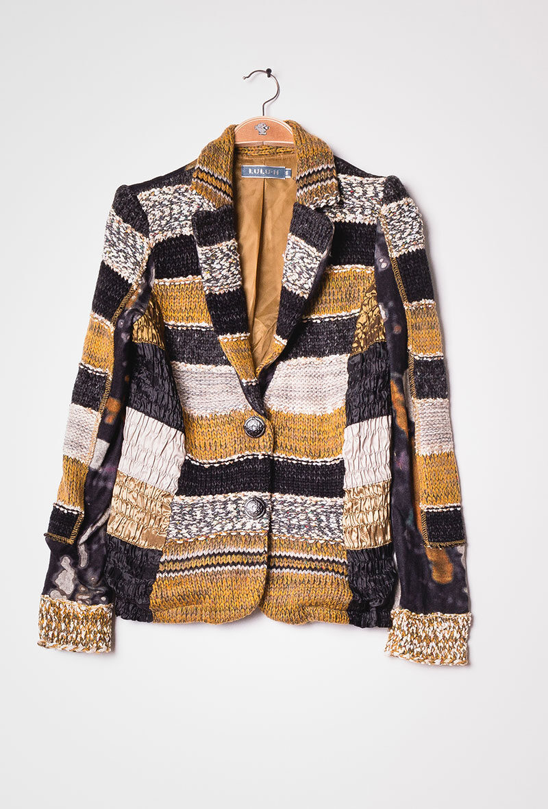 Grossiste Lulu H - Veste tricot 2 boutons