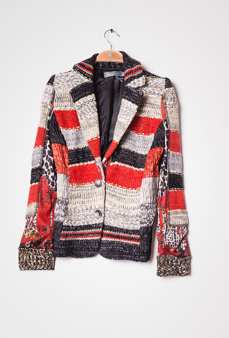 Grossiste Lulu H - Veste tricot 2 boutons