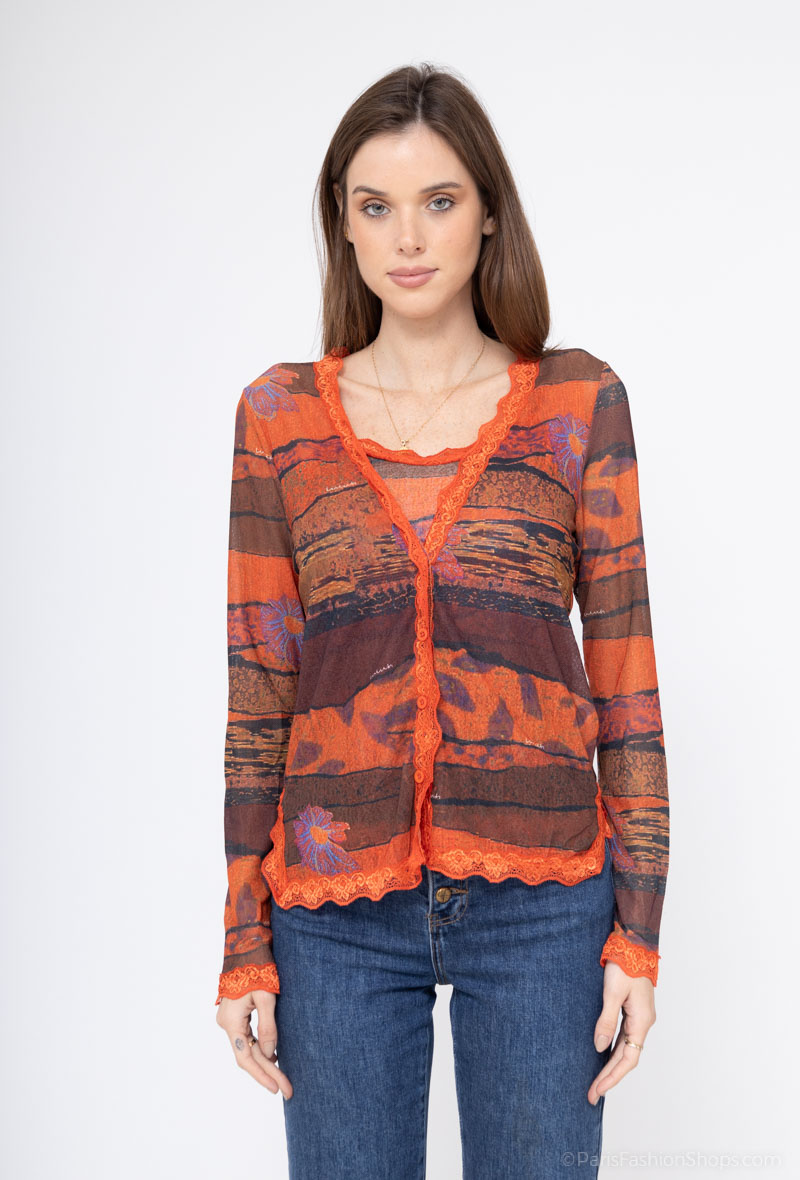 Wholesaler Lulu H - Print twin-set