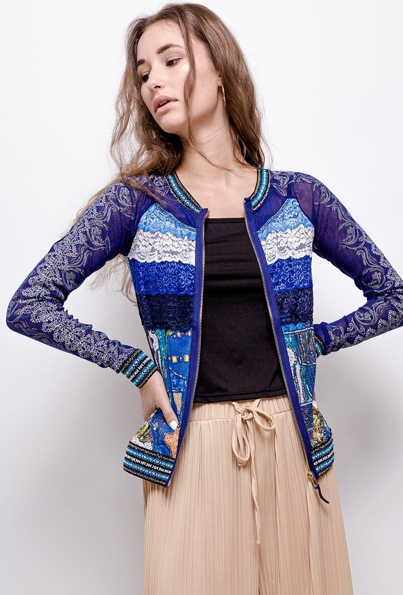 Grossiste Lulu H - Gilet a zip