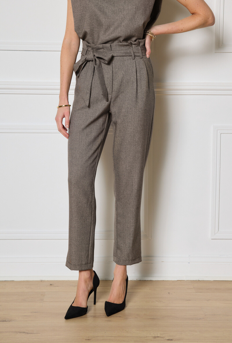 Grossiste Lulumary - Pantalon chino avec ceinture