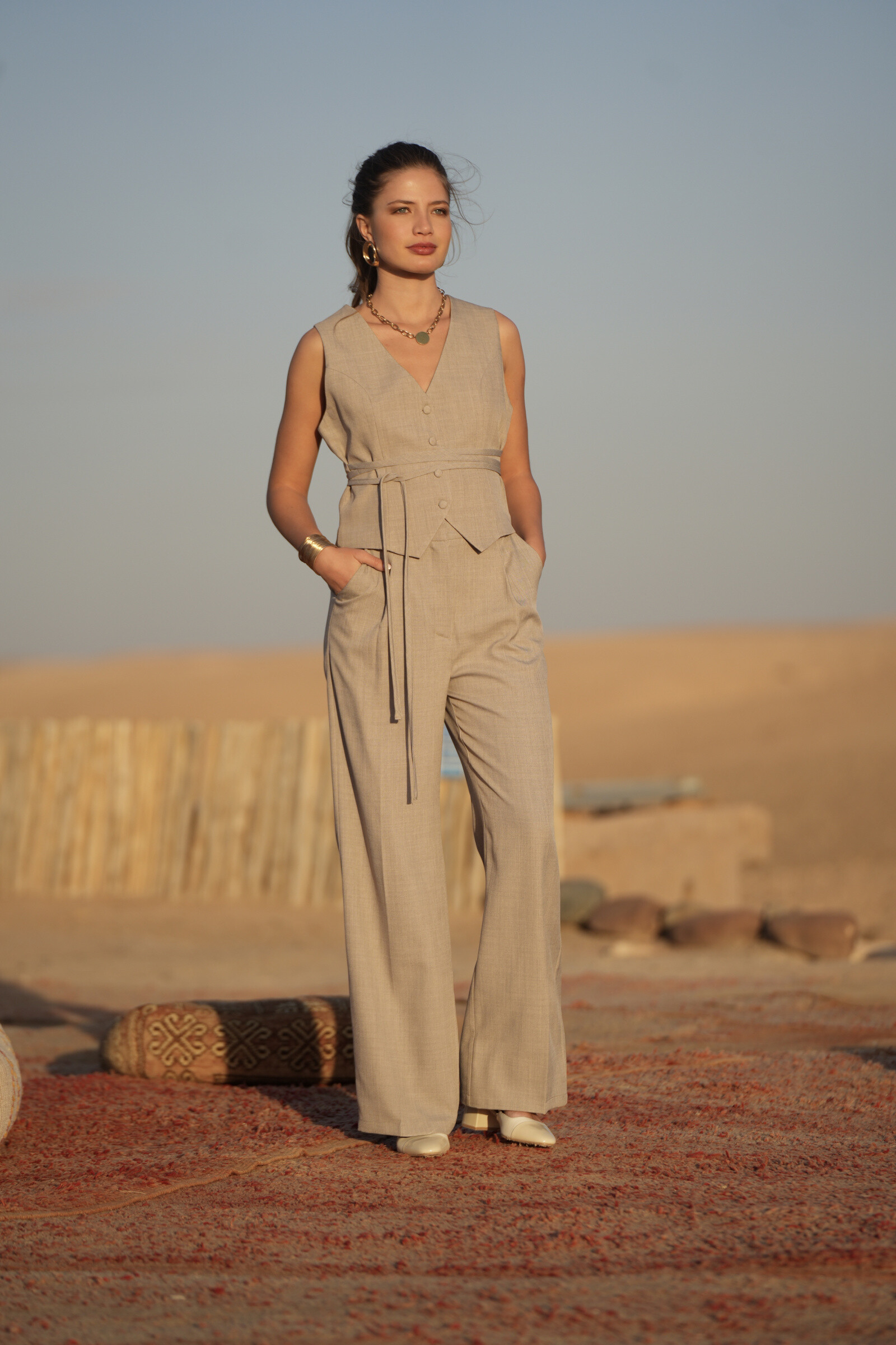 Wholesaler Lulumary - Wide pants