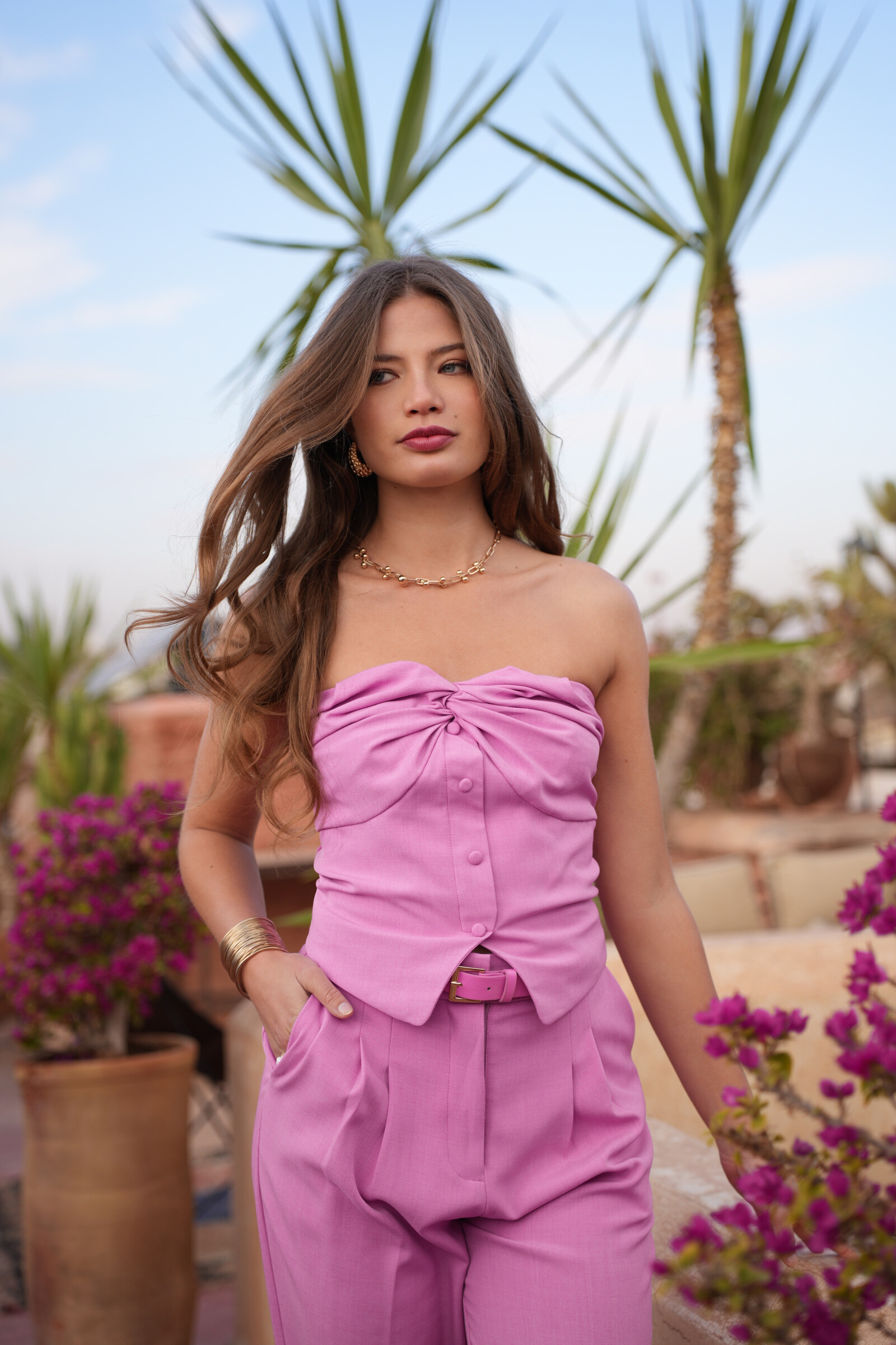 Wholesaler Lulumary - Strapless top