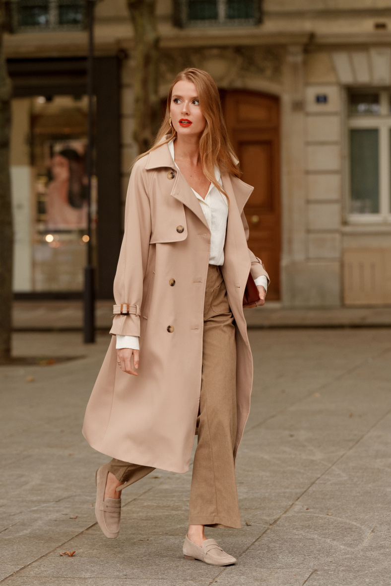 Wholesaler Lulumary - Double breasted trench-coat