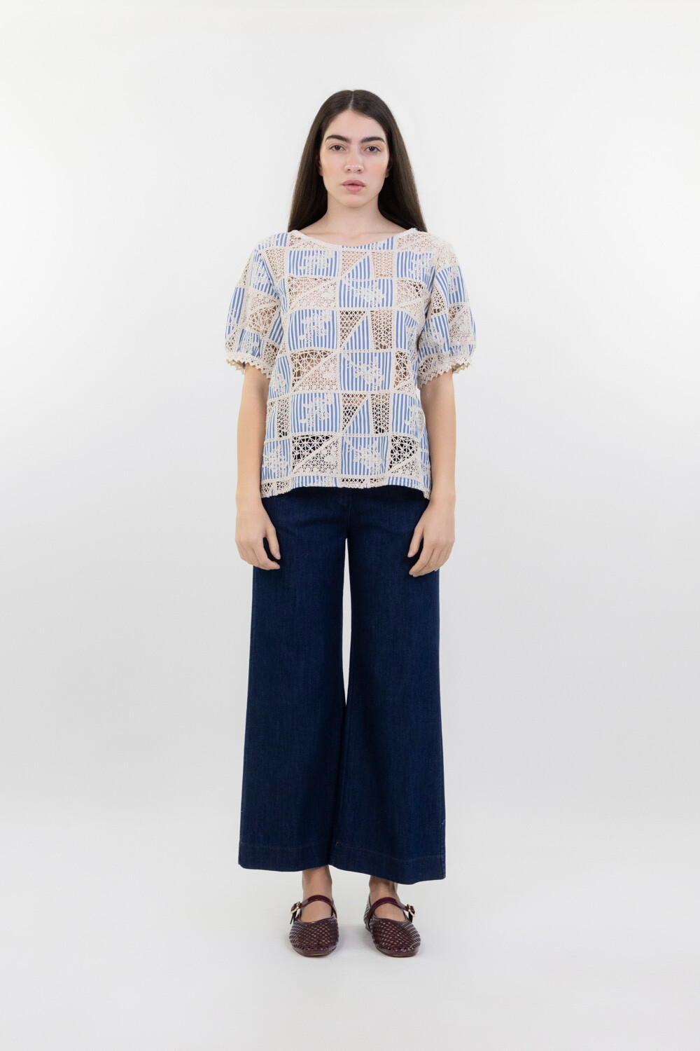 Wholesaler LUMA - Half-sleeve embroidered T-shirt