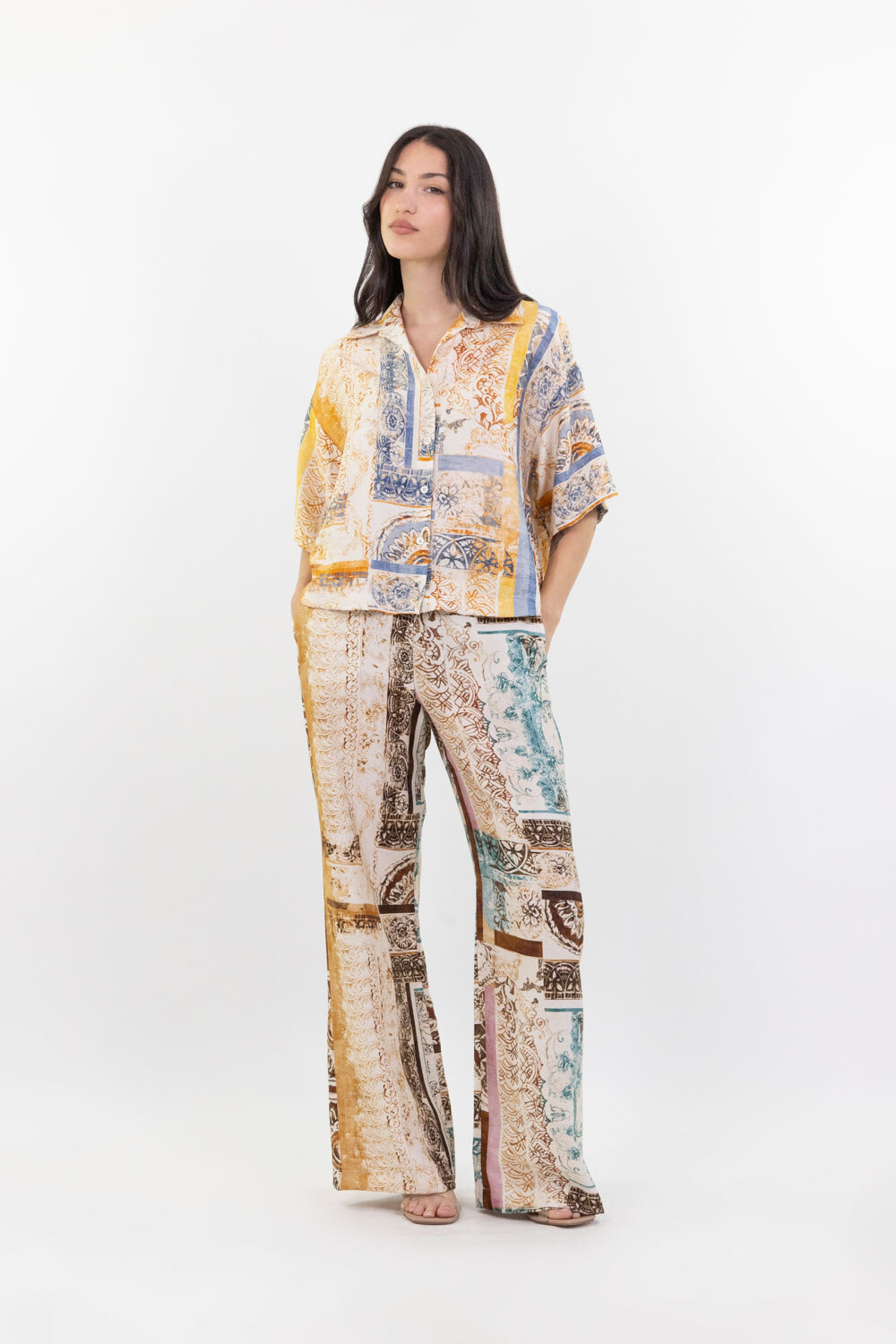 Wholesaler LUMA - Printed shirt with 3/4 sleeves