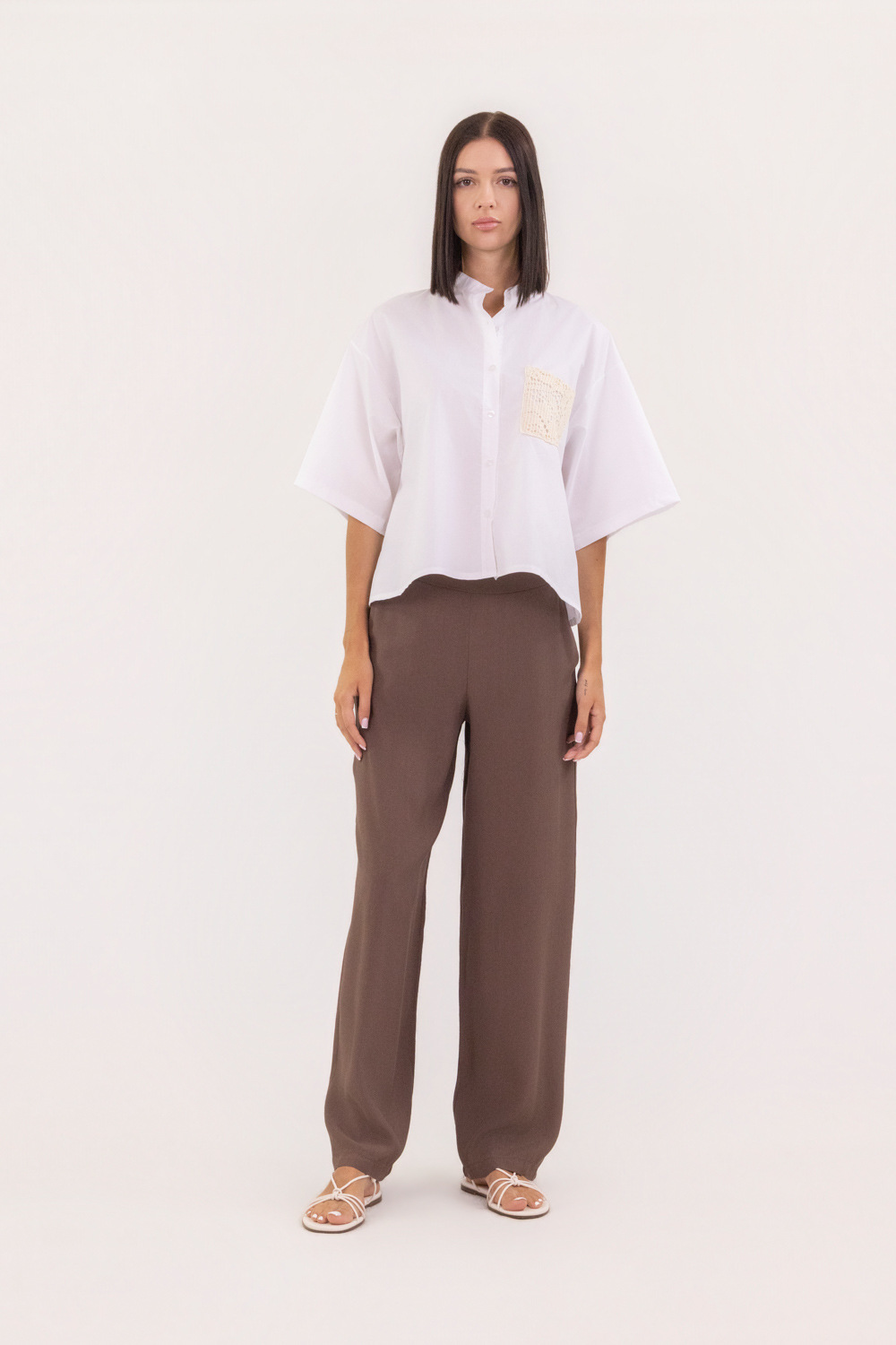 Wholesaler LUMA - Short sleeve shirt with embroidered pocket