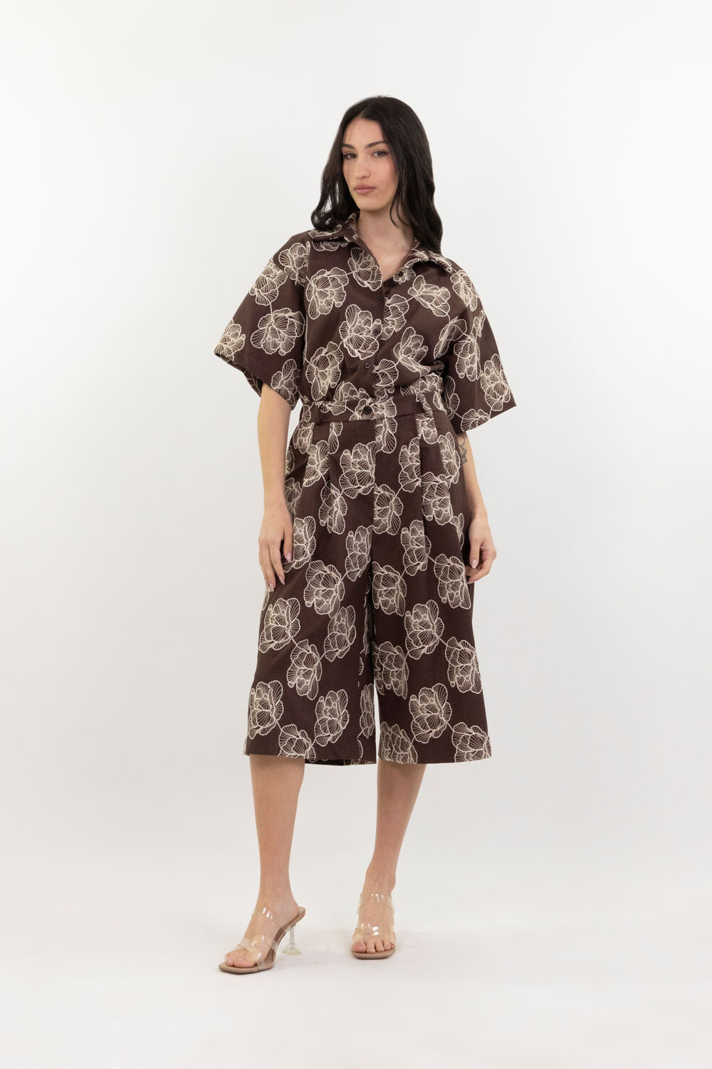 Wholesaler LUMA - Long Bermuda shorts with embroidery