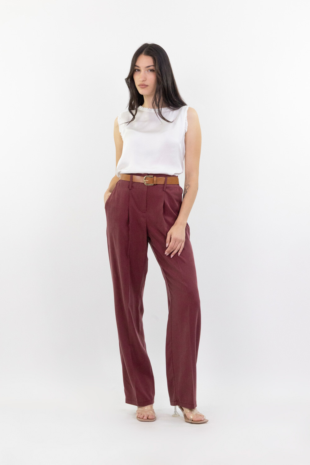 Mayorista LUMA - Pantalón clásico con cinturón
