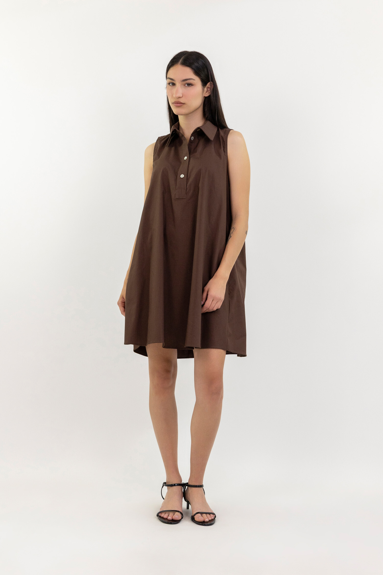 Wholesaler LUMA - Sleeveless shirt dress