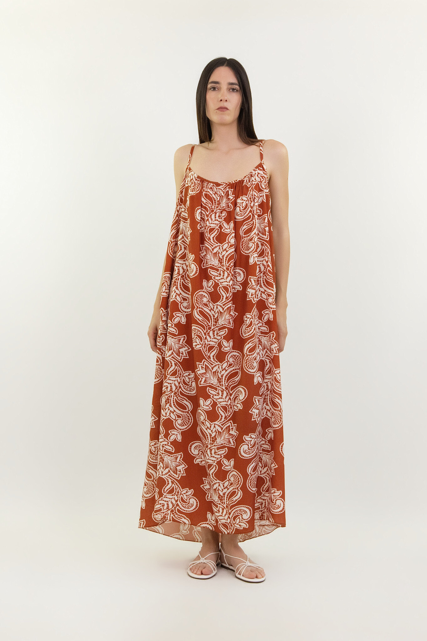 Wholesaler LUMA - Printed spaghetti strap dress