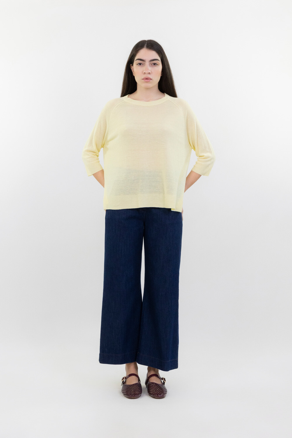 Wholesaler LUMA - Sweater with side slit