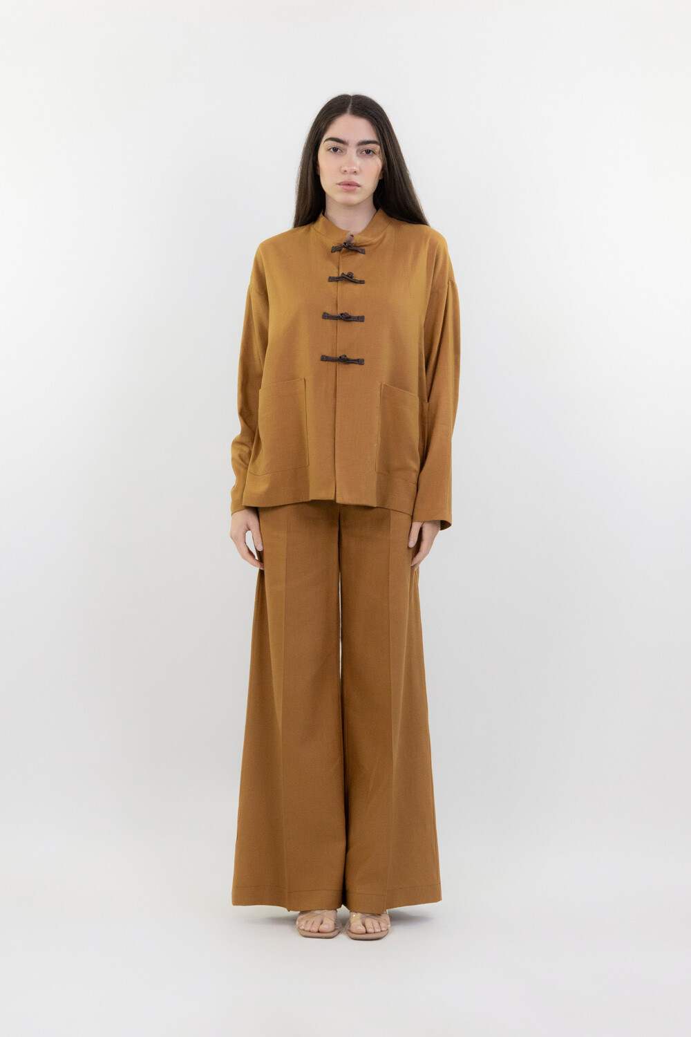Wholesaler LUMA - Jacket with large front pockets and toggle closure