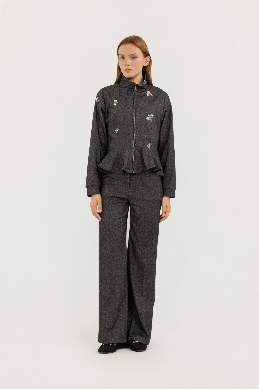 Wholesaler LUMA - Fitted jacket with sequin embellishments