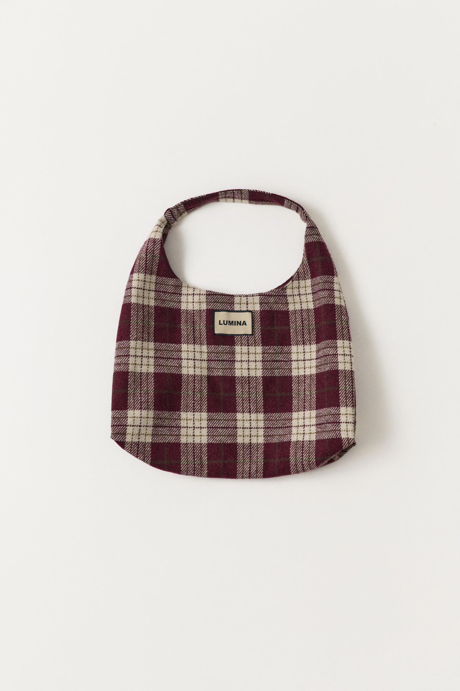 Großhändler LUMINA - Maxi-Schultertasche aus Wollmischung