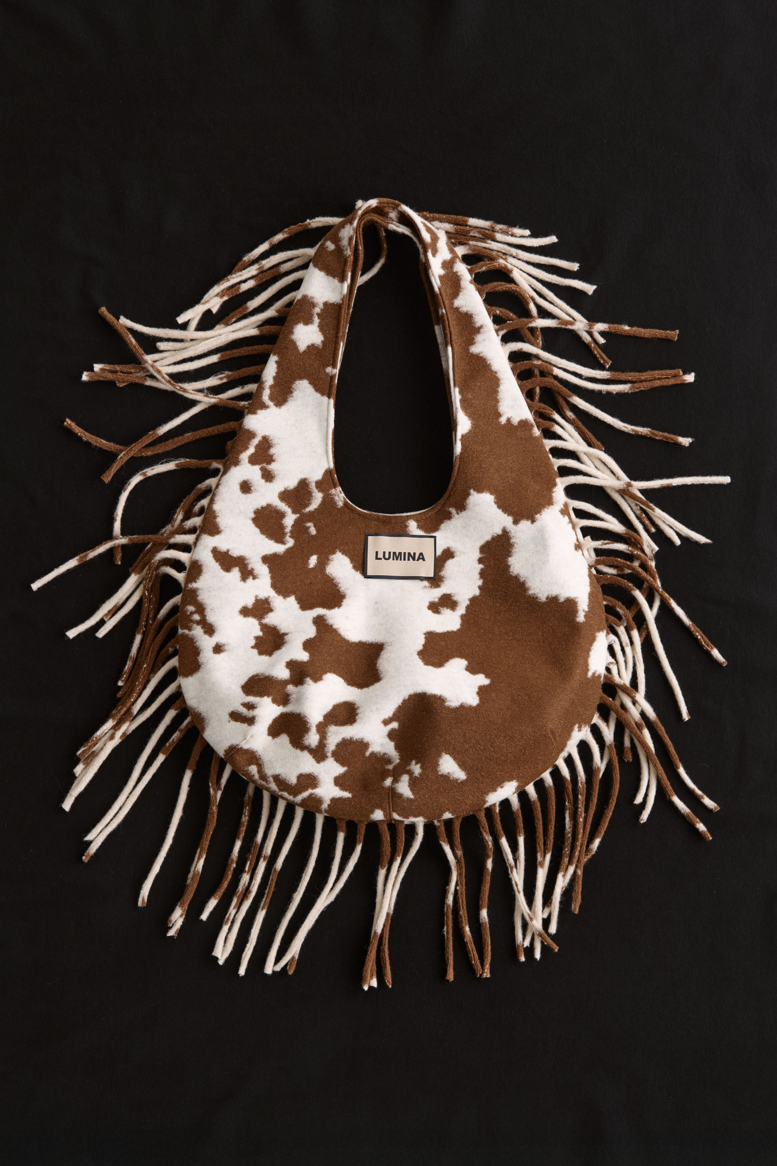 Großhändler LUMINA - Tasche mit Animal-Print aus Wollmischung