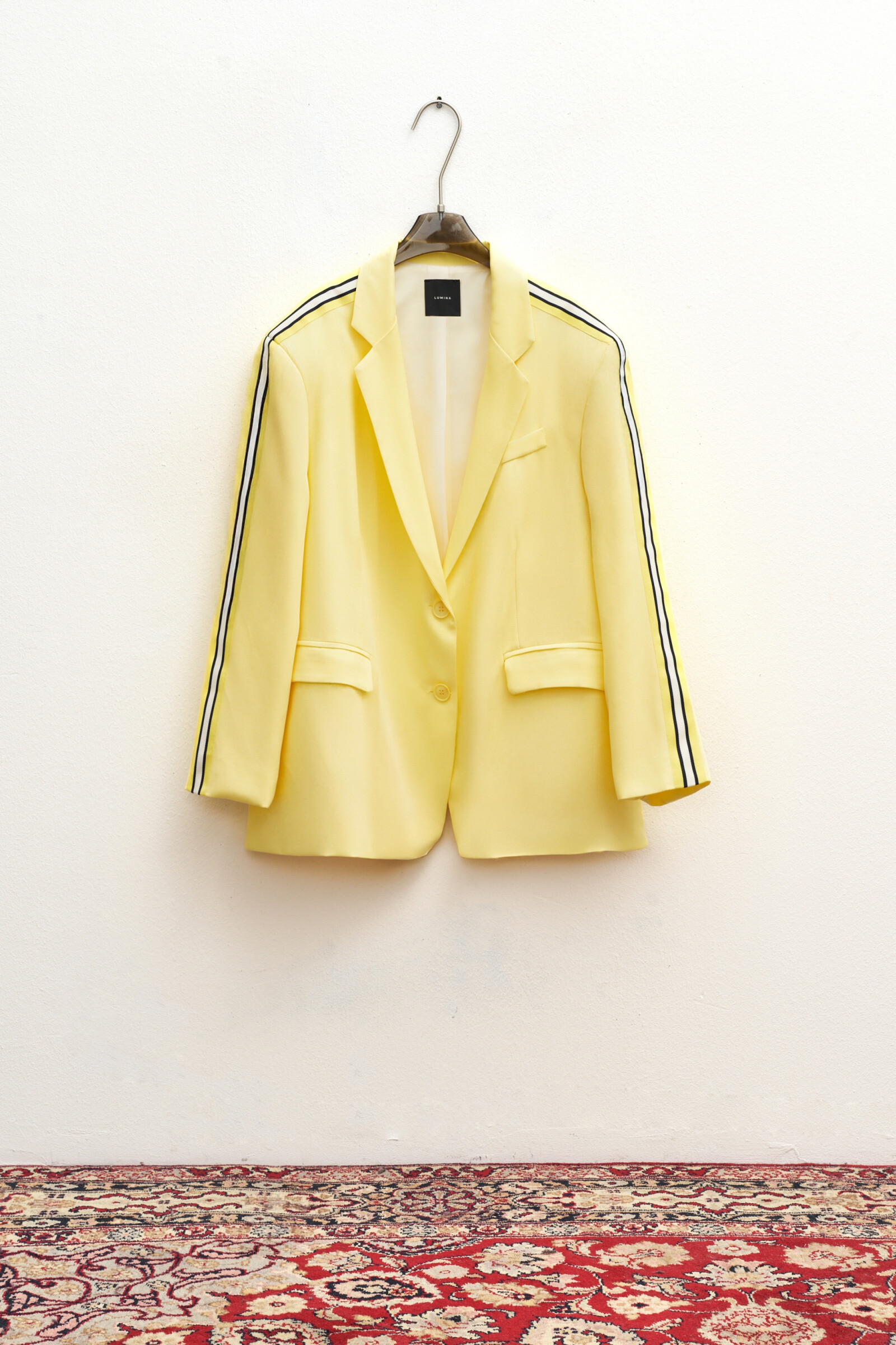 Mayorista LUMINA - Blazer de gran tamaño con bandas en las mangas