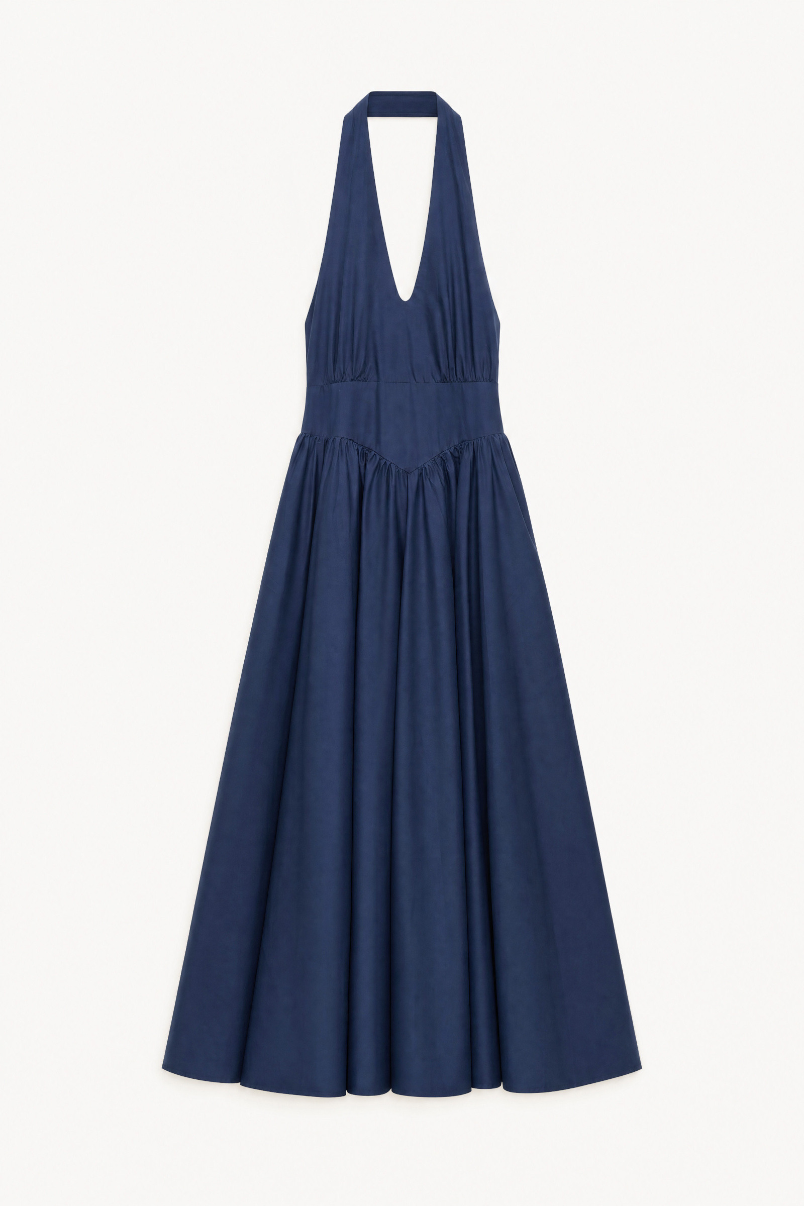 Mayorista LUMINA - Vestido largo de tejido de algodón estructurado