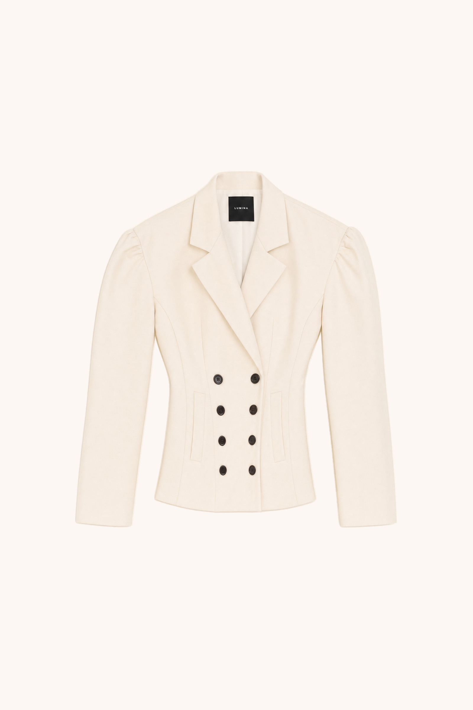 Wholesaler LUMINA - Blazer crafted from structured tailored fabric in a viscose blend