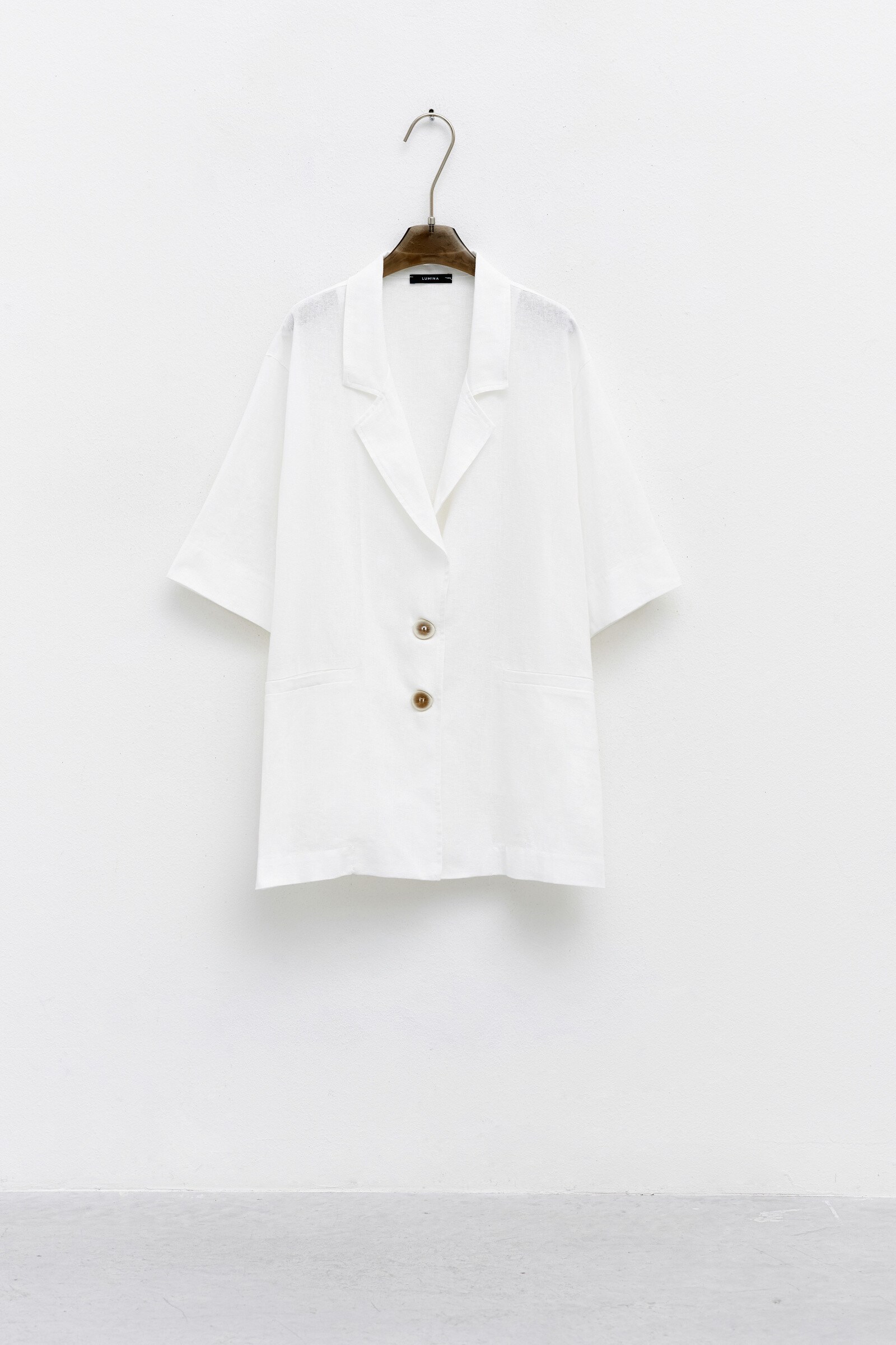 Grossiste LUMINA - BLAZER SURDIMENSIONNÉ EN LIN MÉLANGÉ
