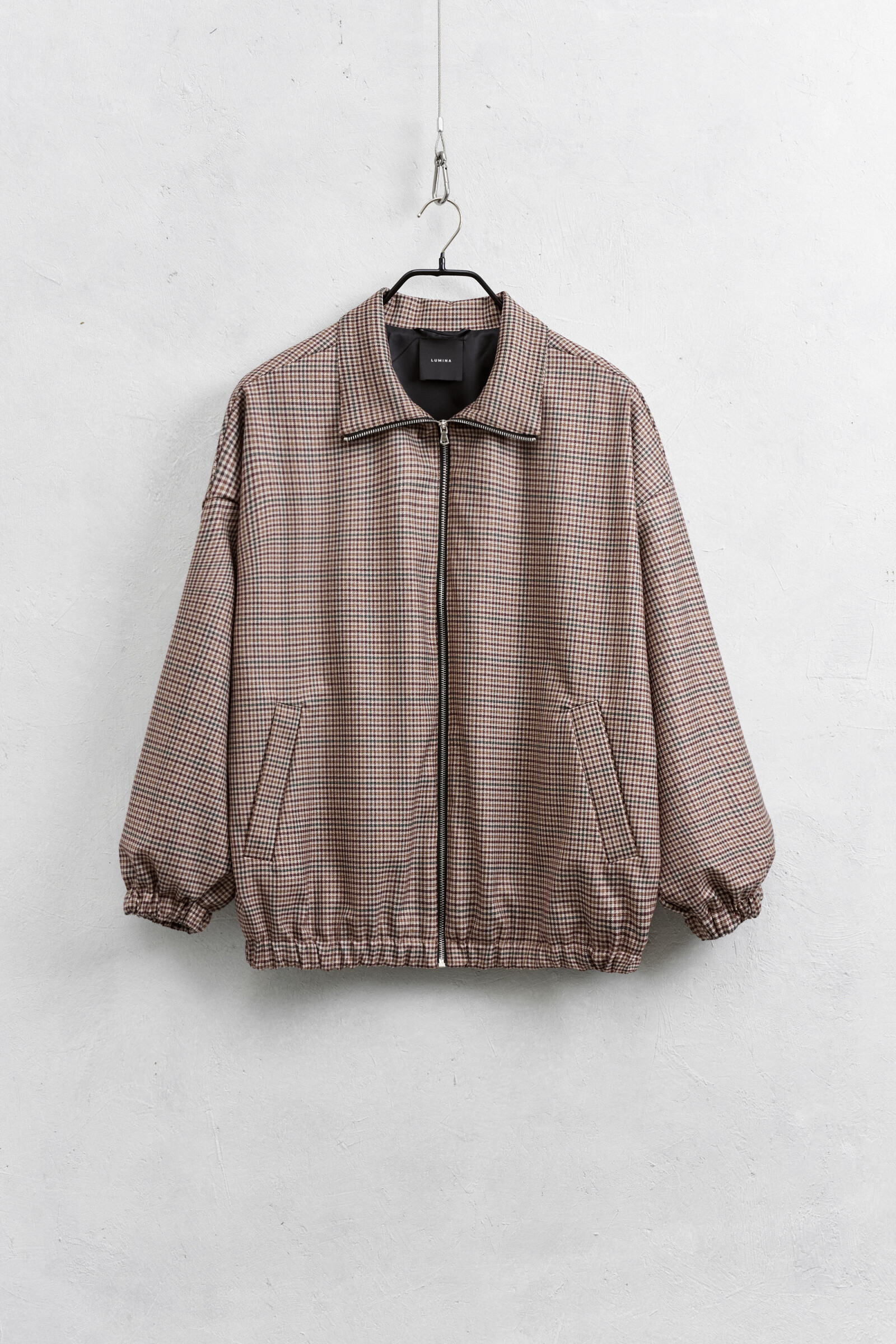 Großhändler LUMINA - JACKE MIT KARIERTEM MUSTER