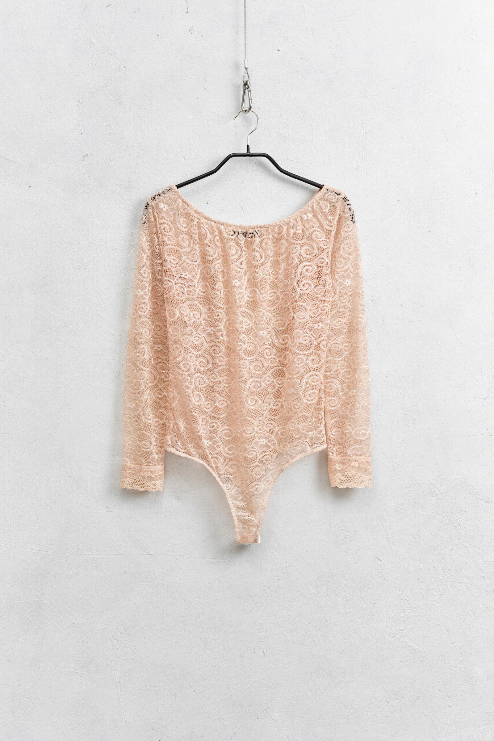 Mayorista LUMINA - BODY EN ENCAJE CON DETALLE DE HILO LAMÉ