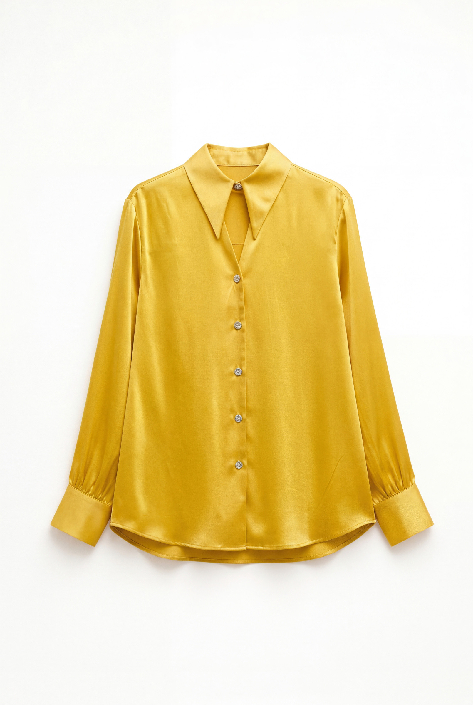 Wholesaler LUMINA - Shirt in satin fabric 100% rayon