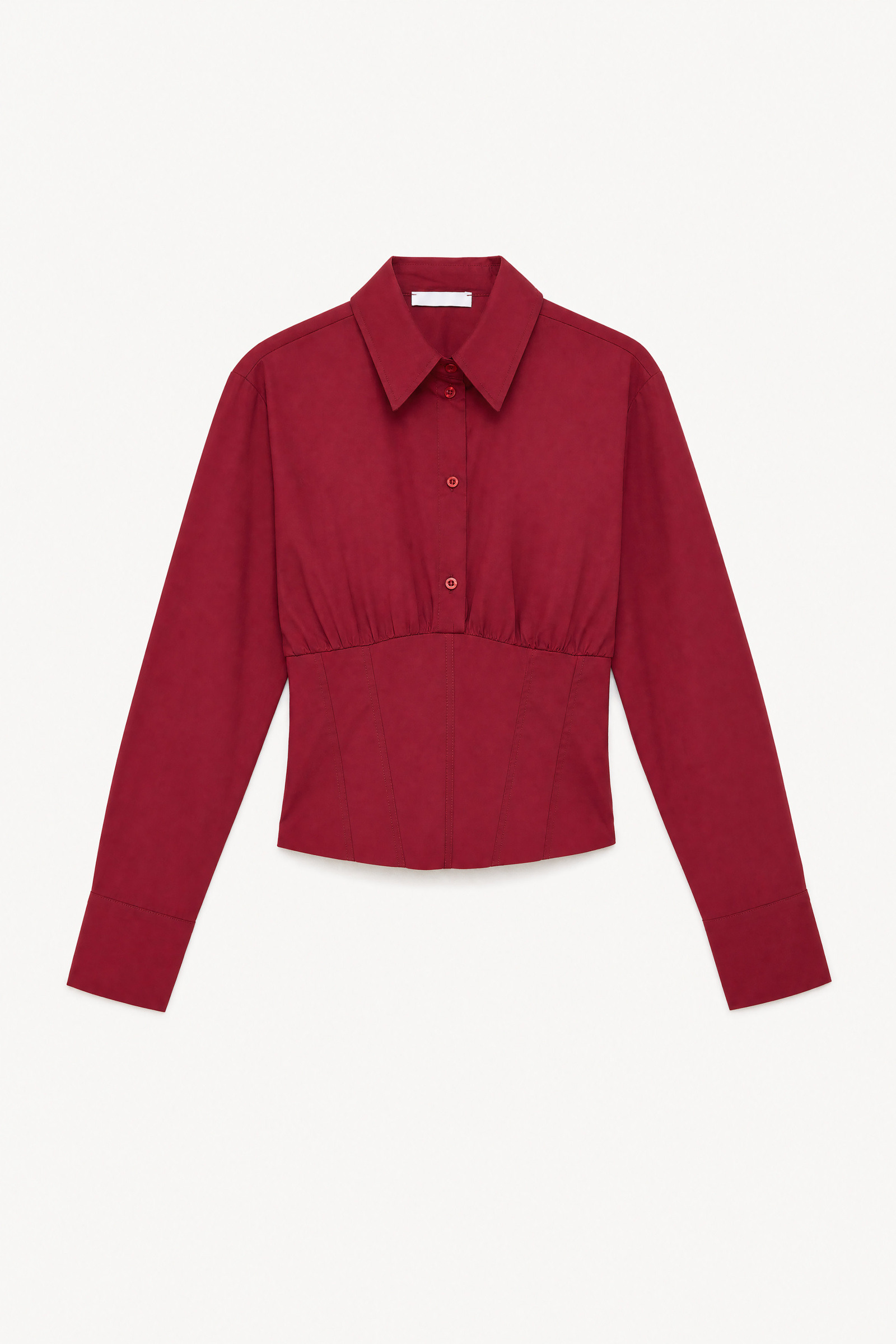 Mayorista LUMINA - Camisa de popelina de algodón elástico