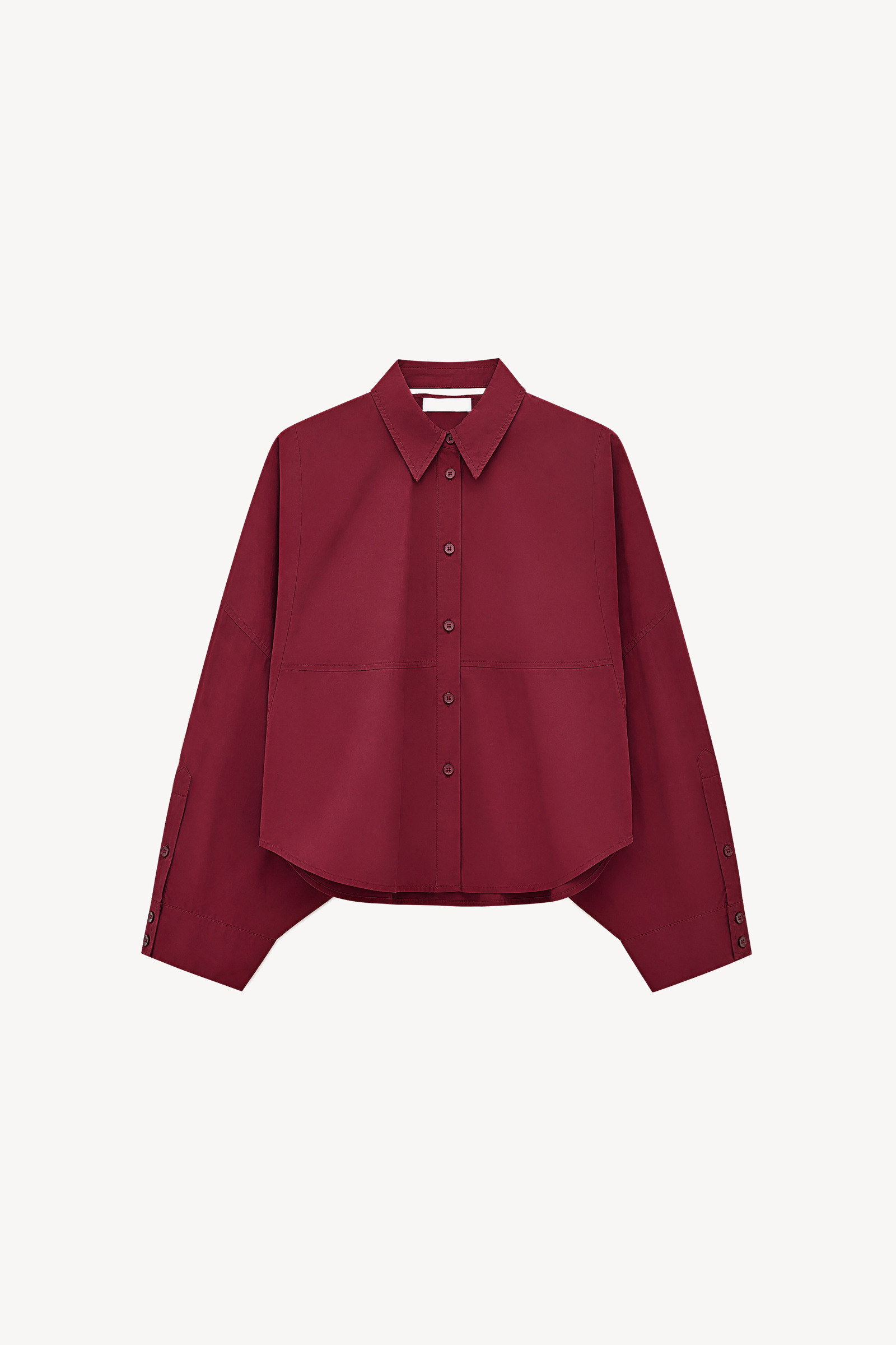 Wholesaler LUMINA - Oversized shirt in soft, lightweight, and breathable cotton
