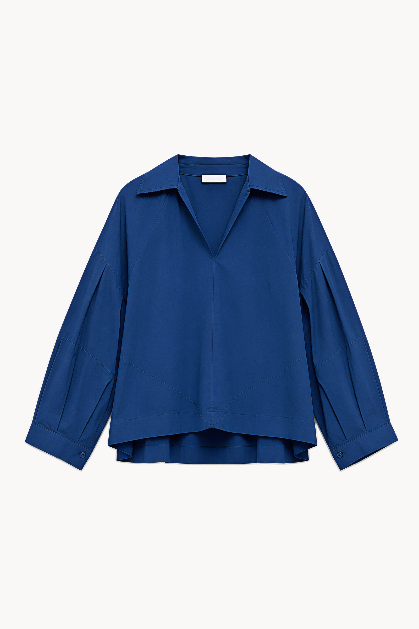 Wholesaler LUMINA - Oversized shirt in soft, lightweight, and breathable cotton