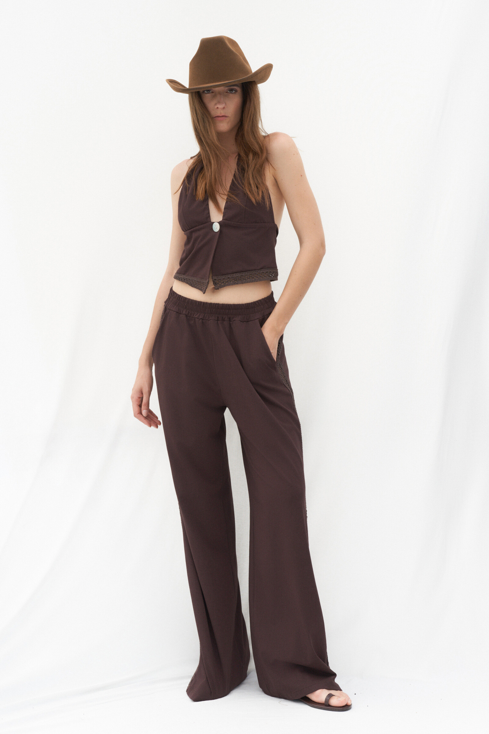 Mayorista LUMINA - CONJUNTO DE TOP Y PANTALÓN DE ALGODÓN