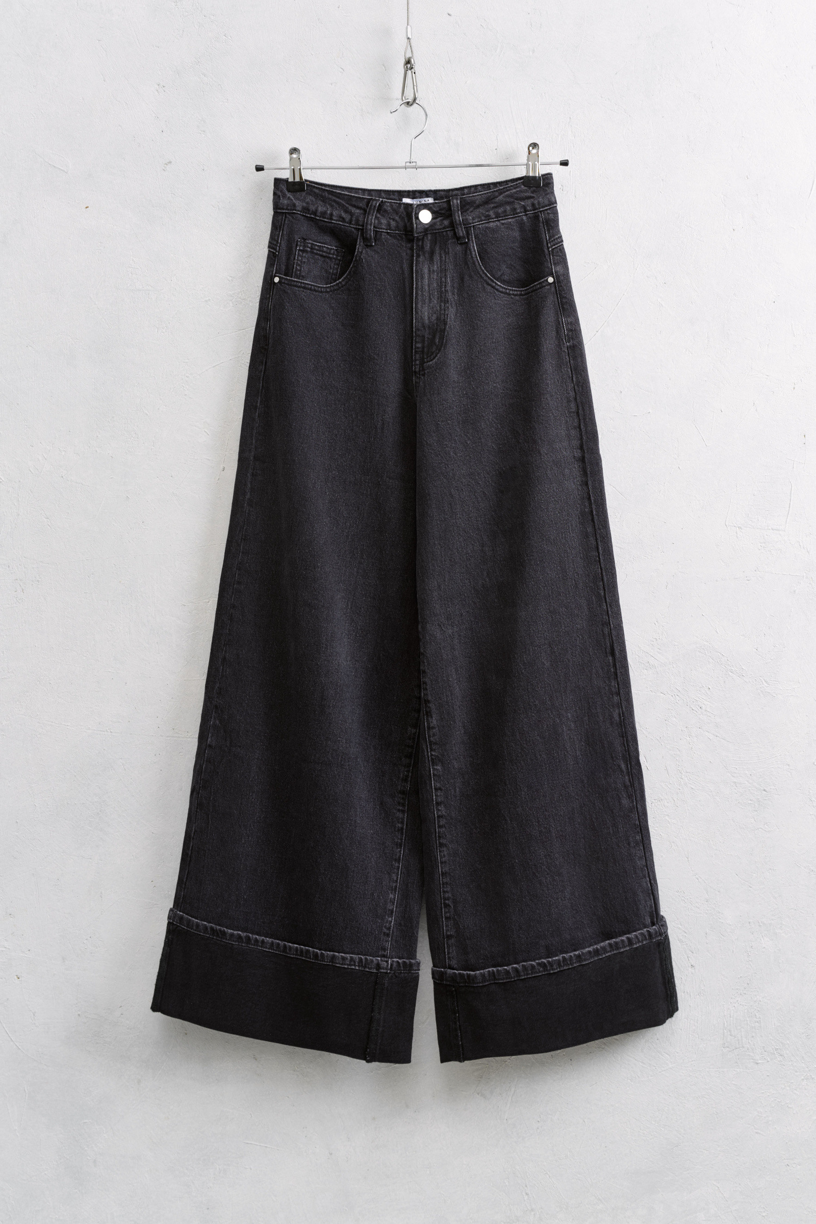 Grossiste LUMINA - Jean large à taille haute