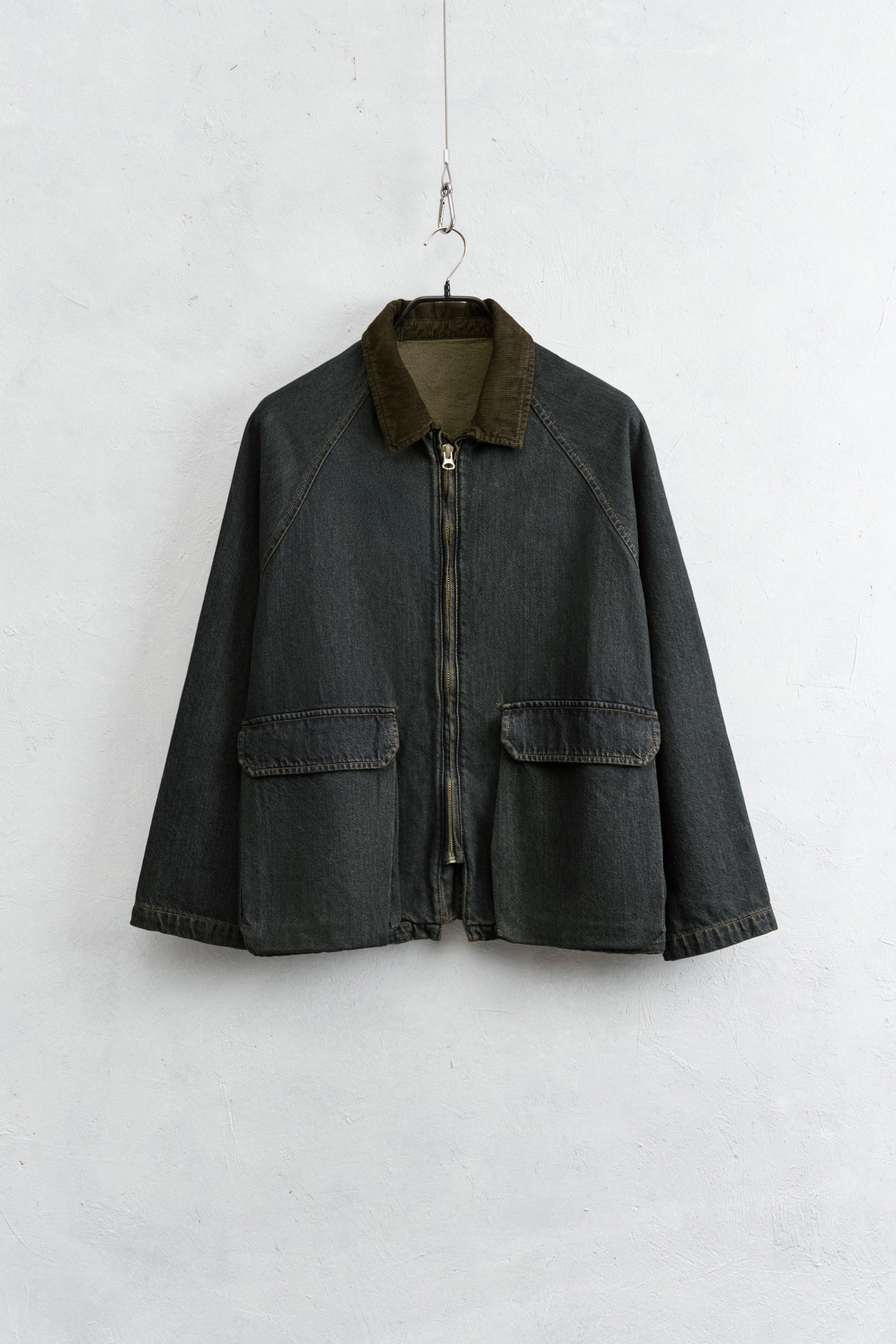 Grossiste LUMINA - Veste en denim fabriquée en tissu 100% coton