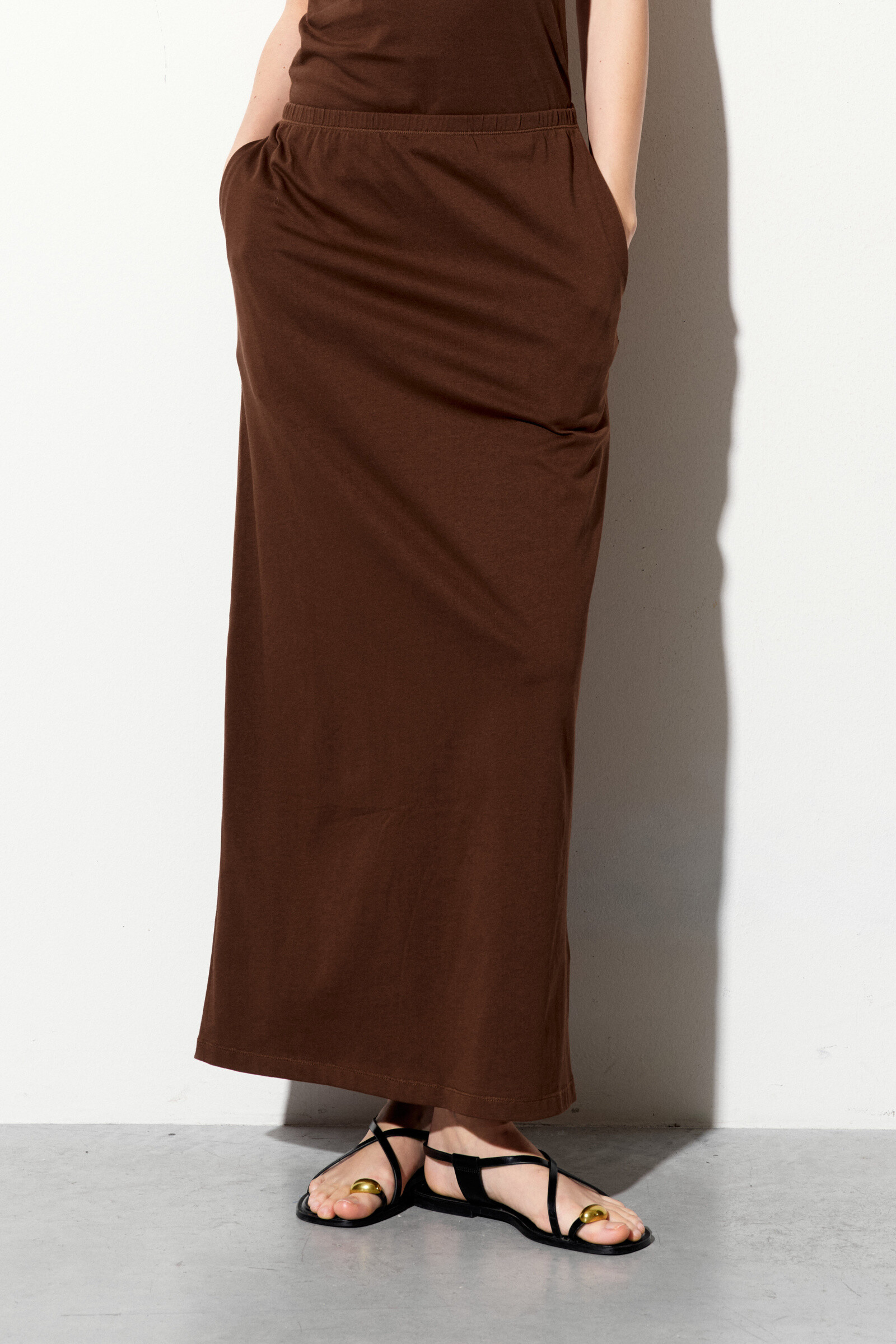 Wholesaler LUMINA - Long skirt with pocket