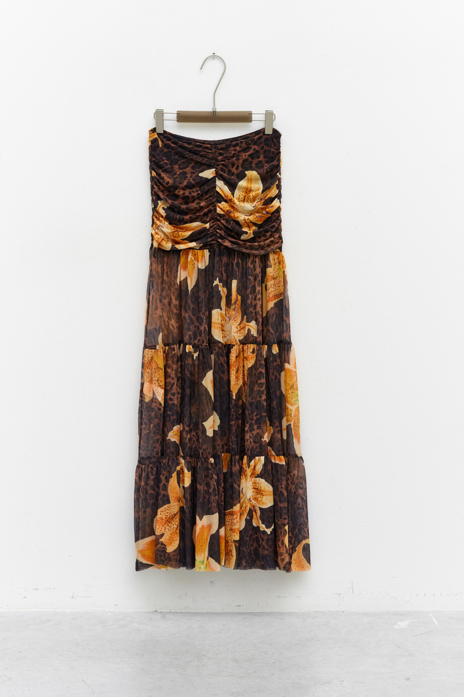 Großhändler LUMINA - TÜLLKLEID MIT TIER- UND BLUMENMUSTER