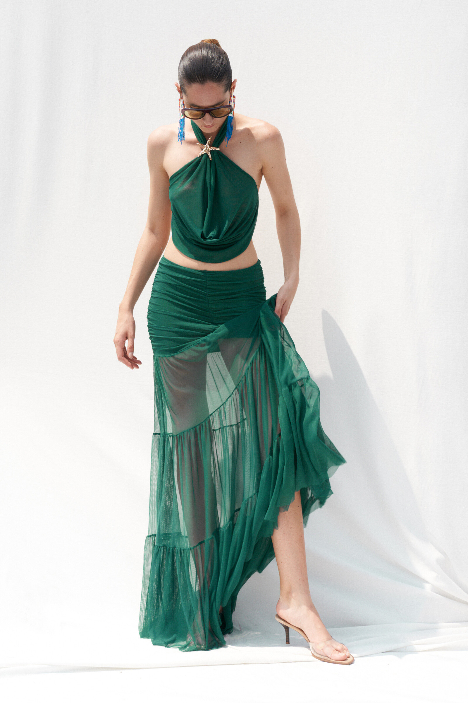 Mayorista LUMINA - GONNA TULLE CON BALZE