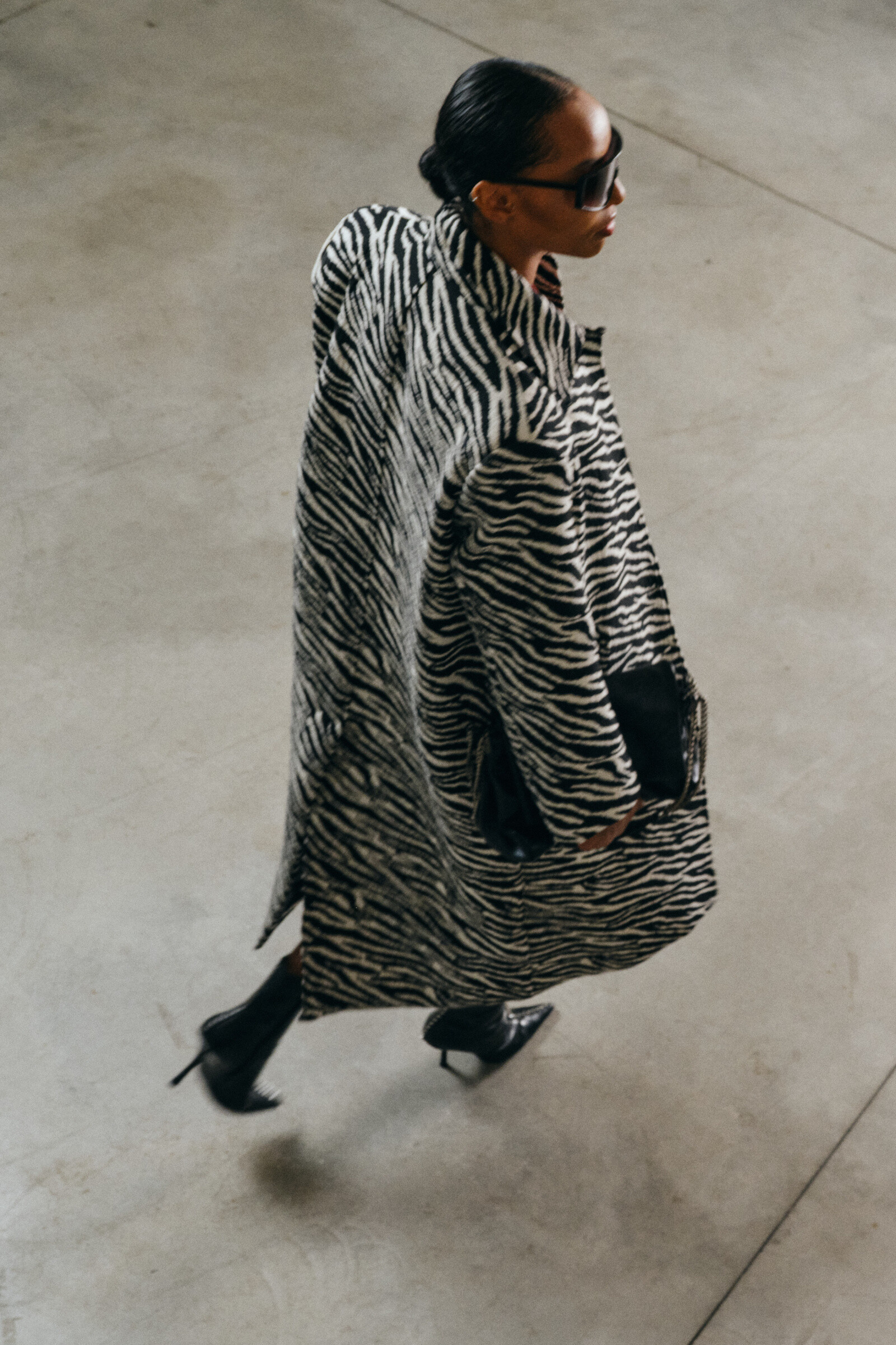 Grossista LUMINA - Cappotto con fantasia animalier
