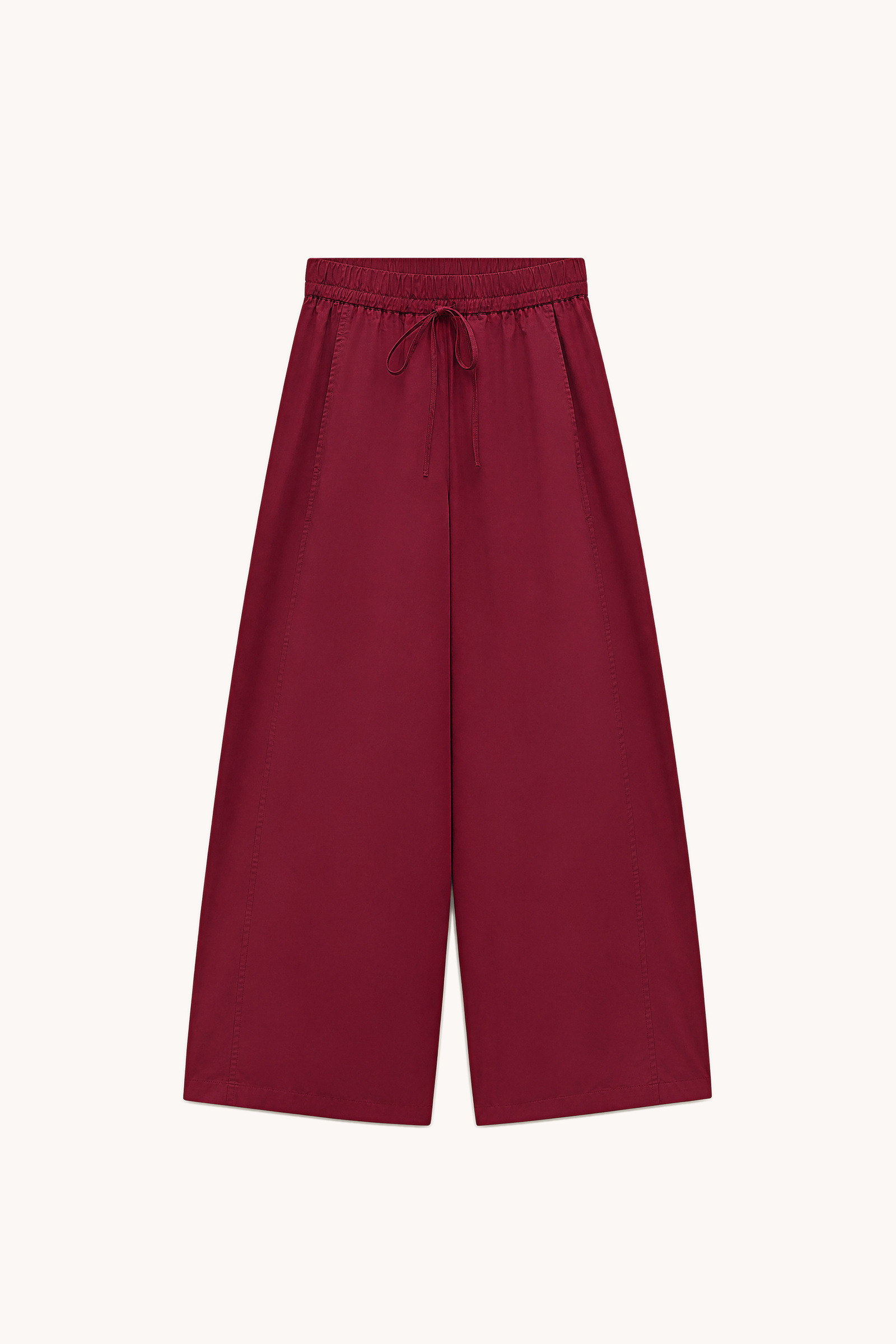 Wholesaler LUMINA - Wide-leg pants in soft, lightweight, and breathable cotton