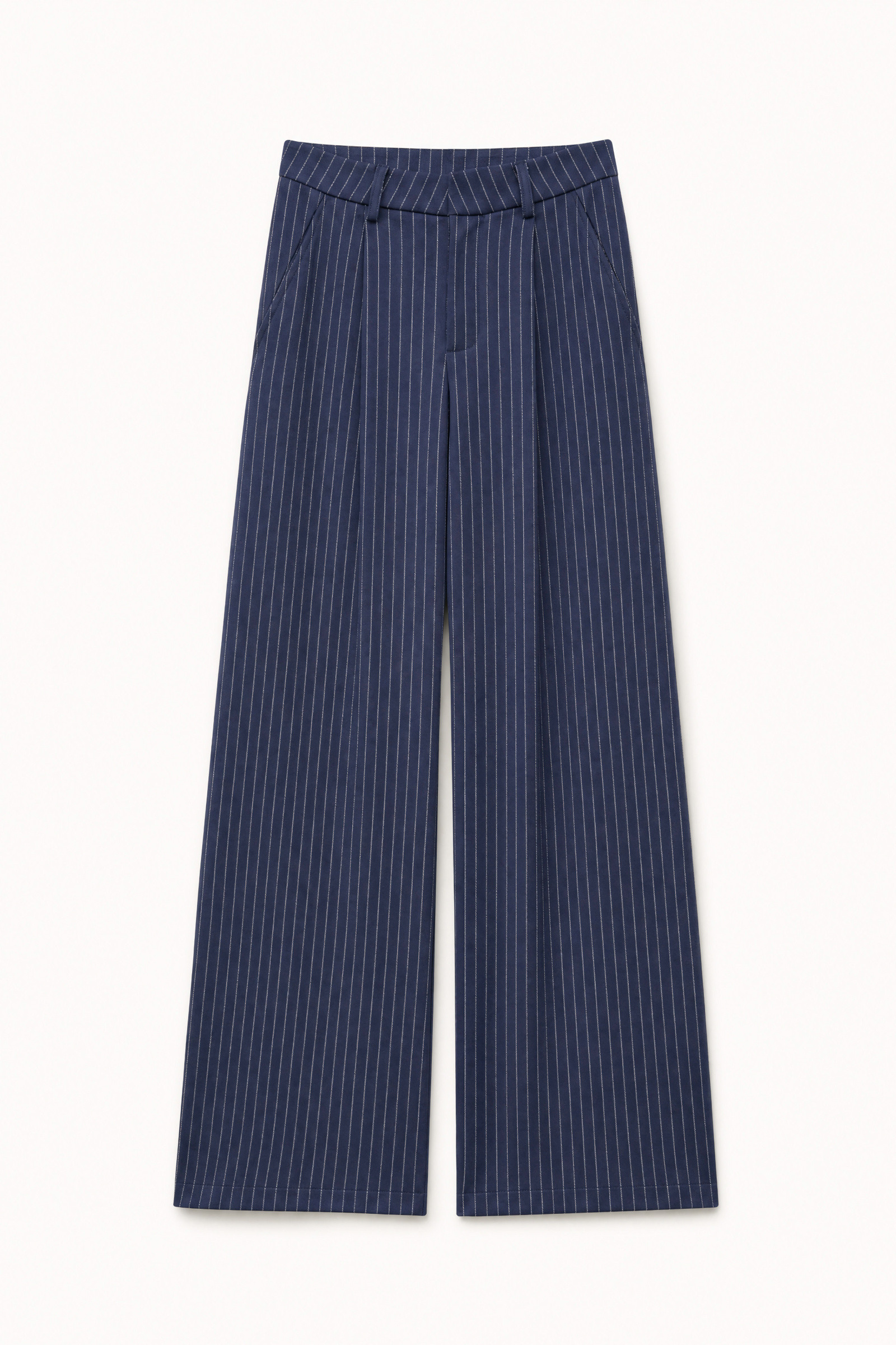 Wholesaler LUMINA - Crepe fabric trousers with a striped pattern