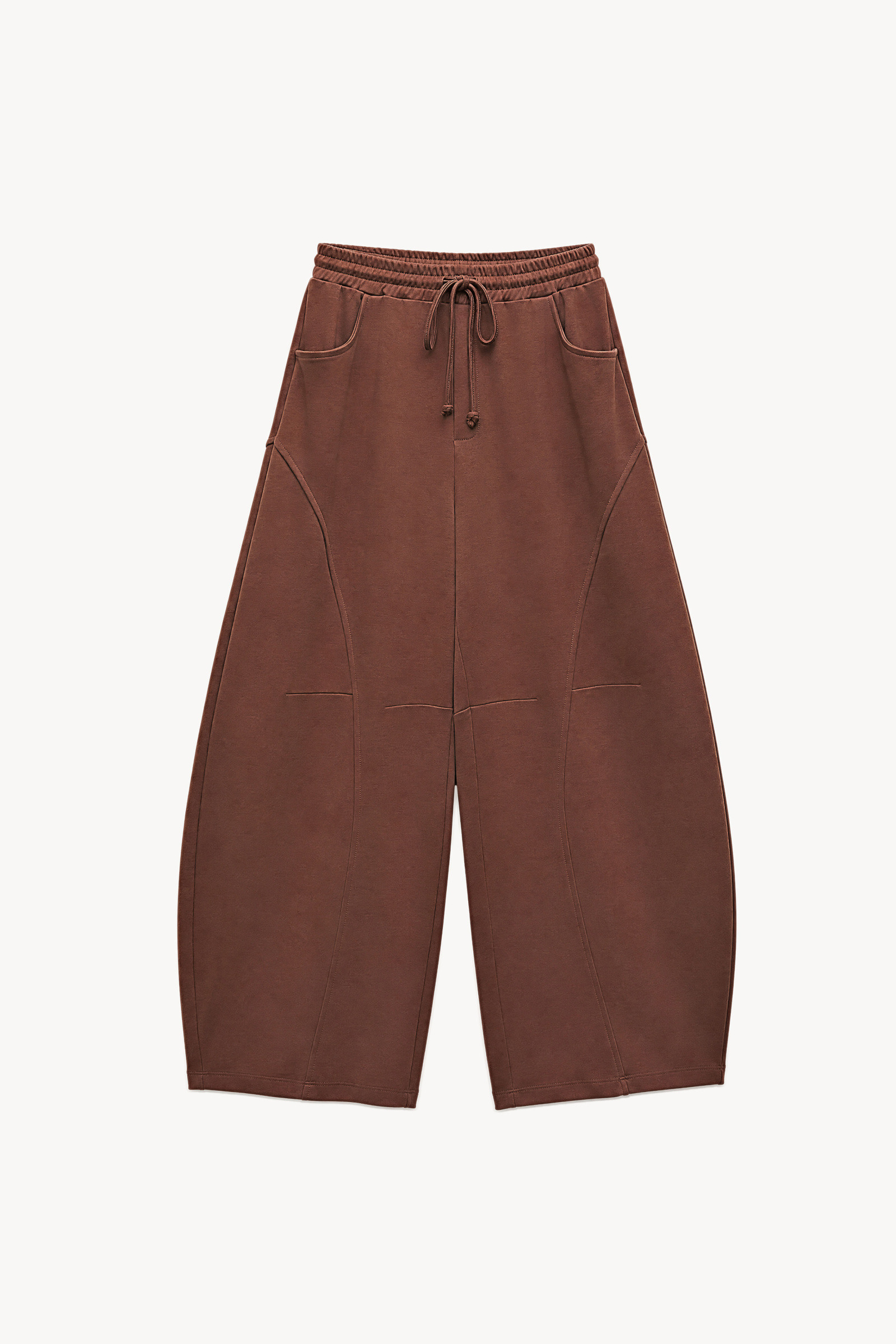 Wholesaler LUMINA - Cotton balloon pants with cuts and pleats