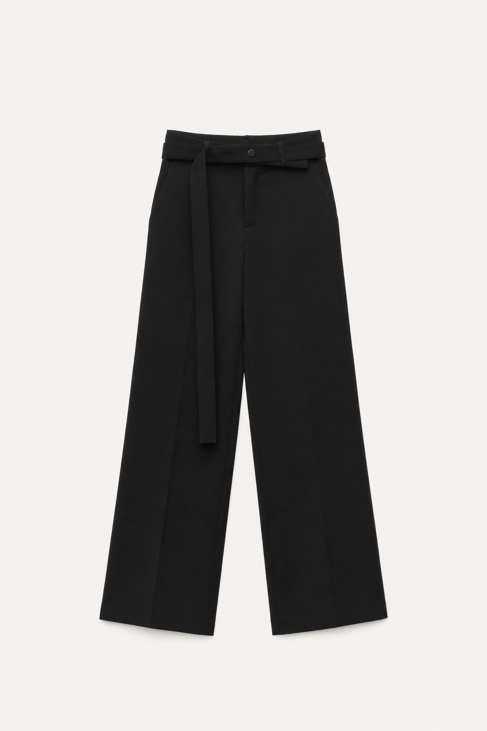 Wholesaler LUMINA - High-waisted trousers with belt loops