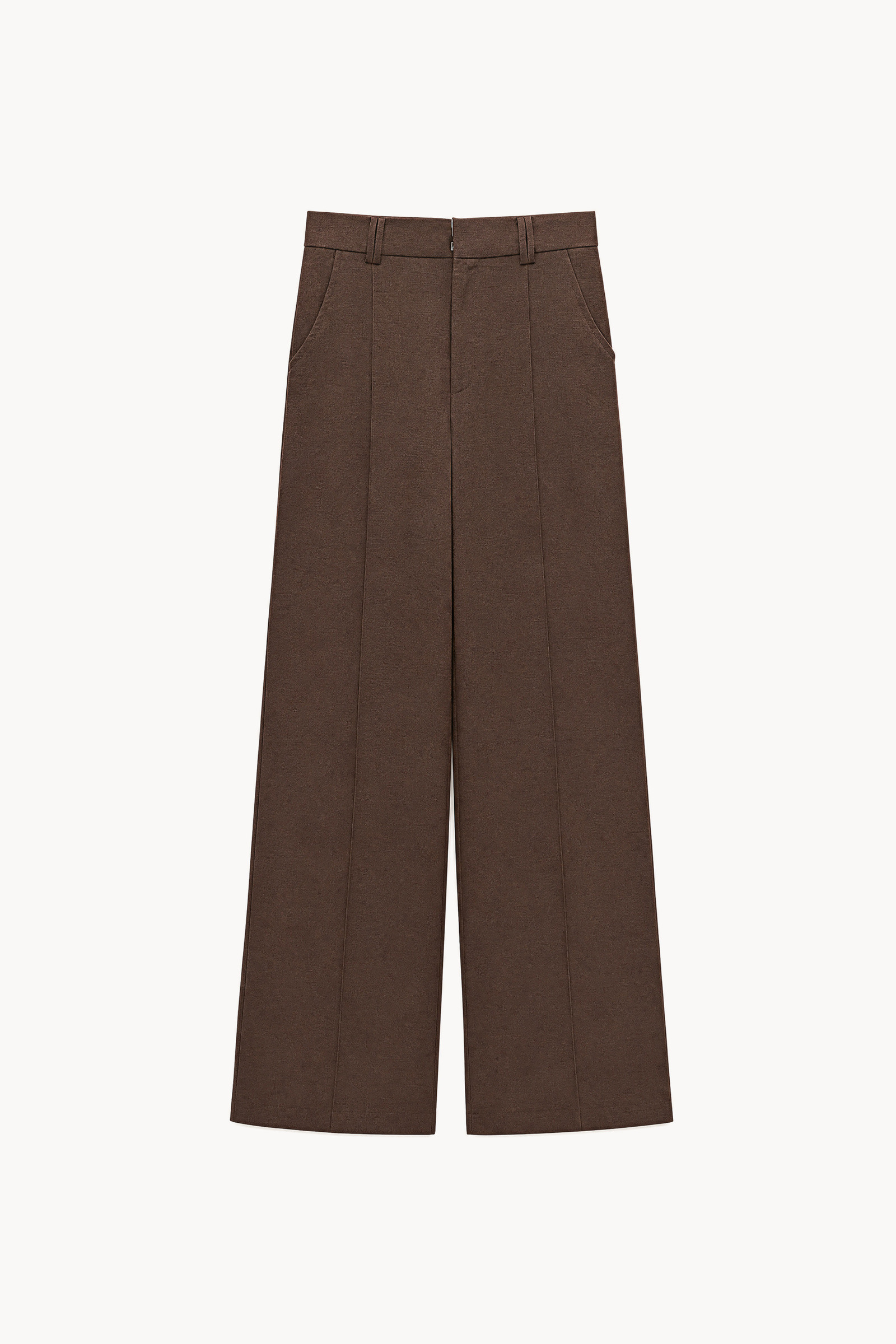 Grossiste LUMINA - Pantalon à jambes larges en tissu léger semi-transparent