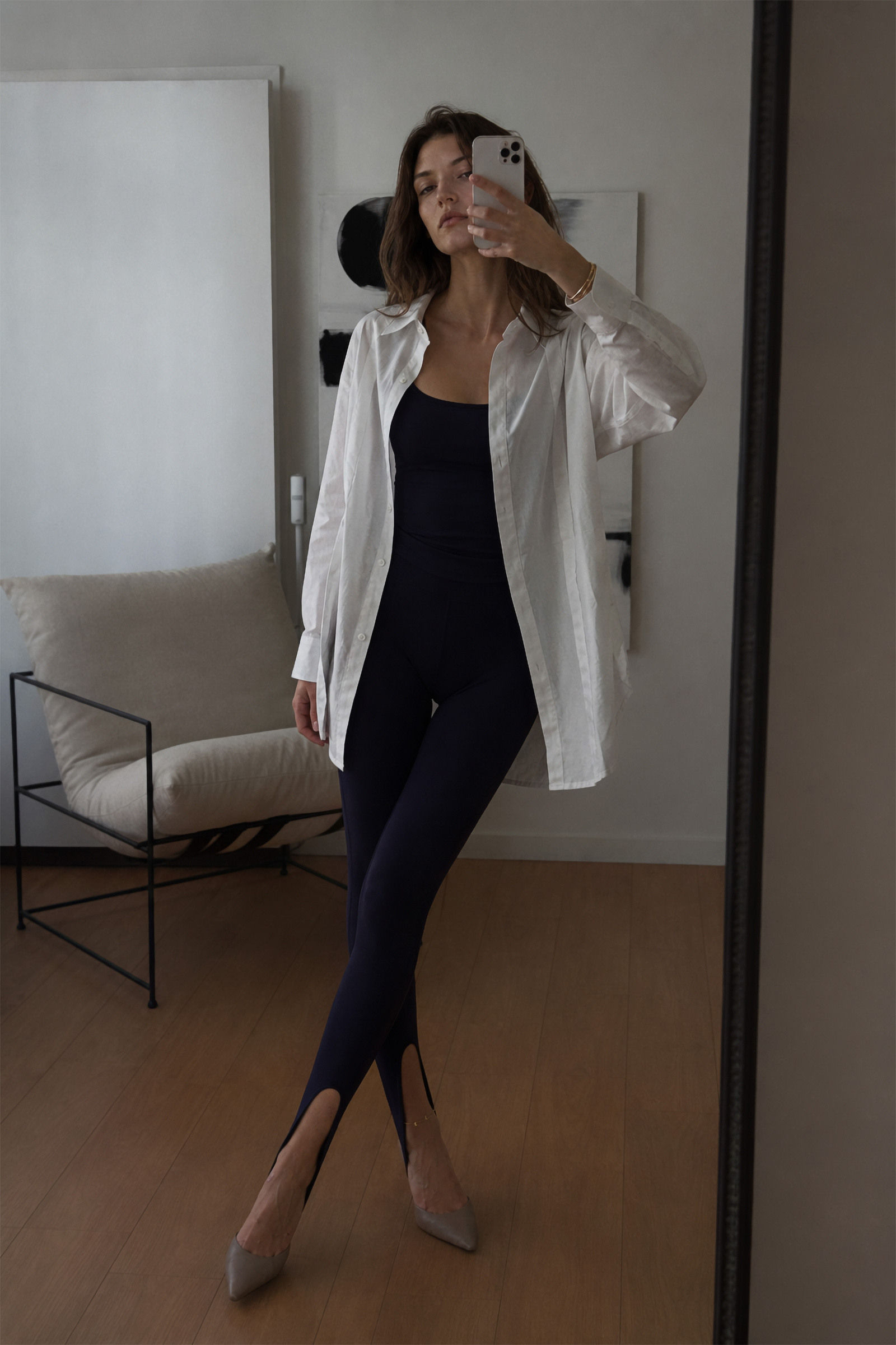 Grossista LUMINA - Leggings realizzati in tessuto liscio morbido ed elastico
