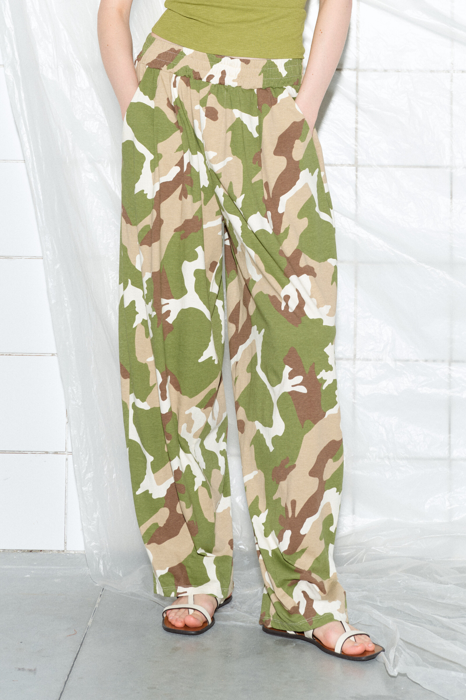 Wholesaler LUMINA - Palace trousers with Camotage print
