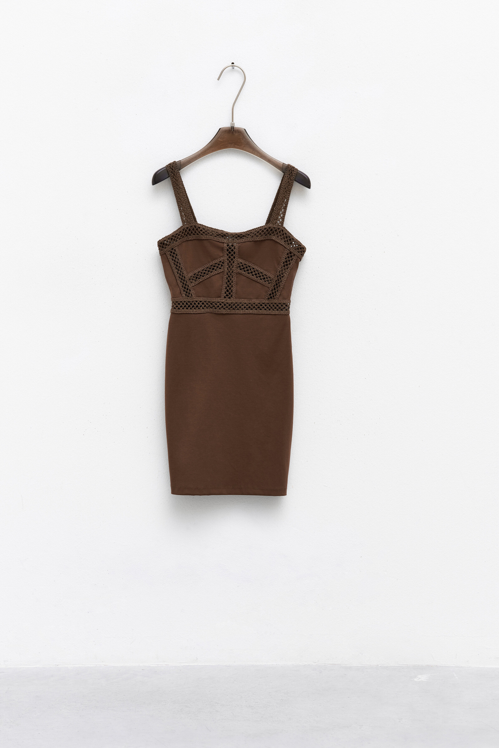 Mayorista LUMINA - MINI VESTIDO DE ALGODÓN CON DETALLE PERFORADO