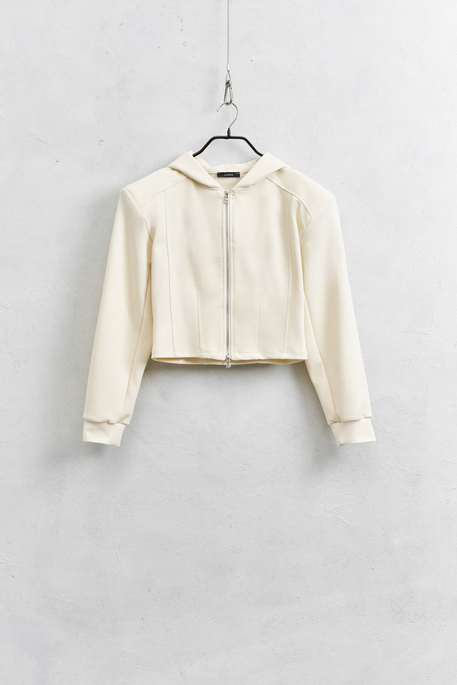 Mayorista LUMINA - SUDADERA CORTA CON DETALLE DE HOMBROS